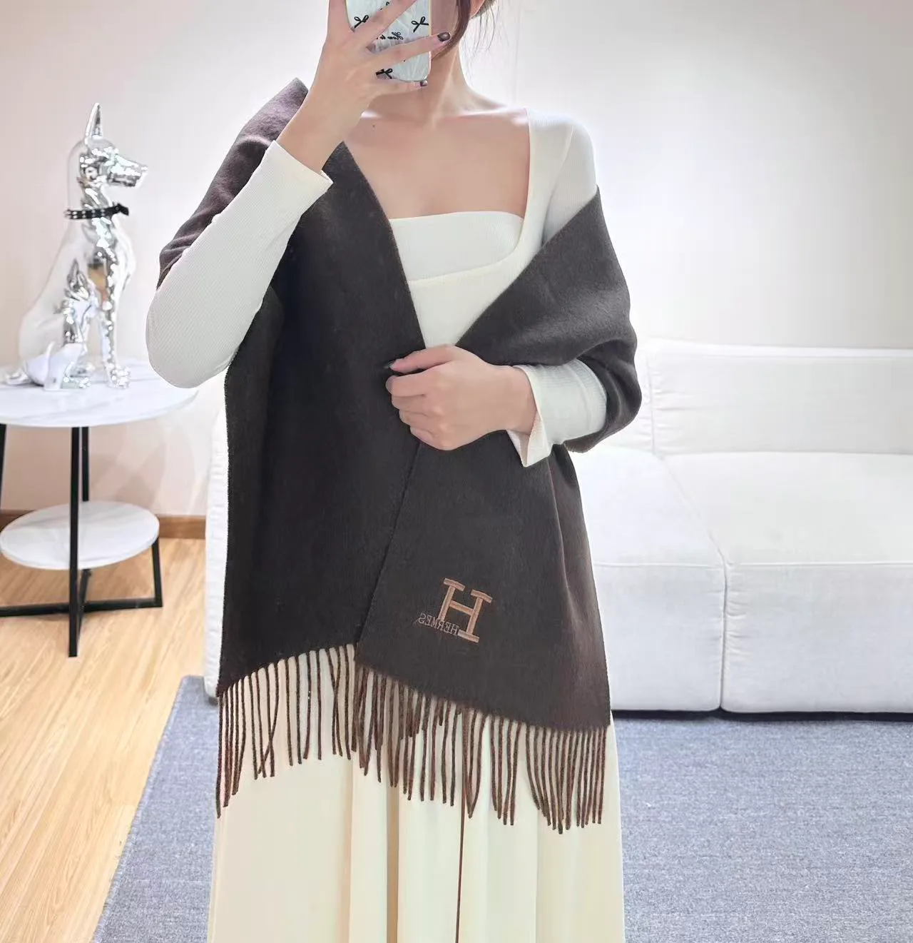 Шарфы Hermes 18627219