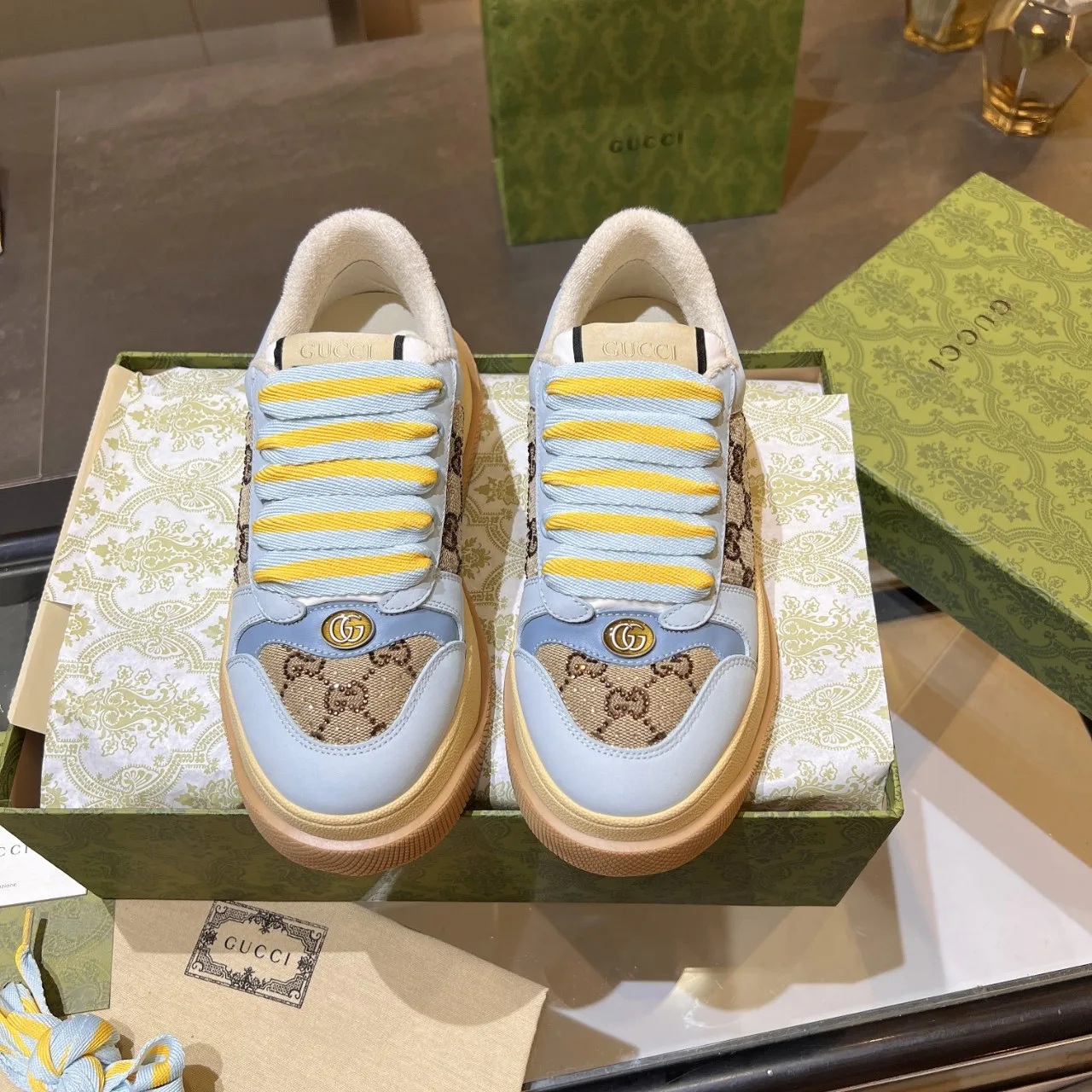 Кроссовки Женские Gucci 17955443