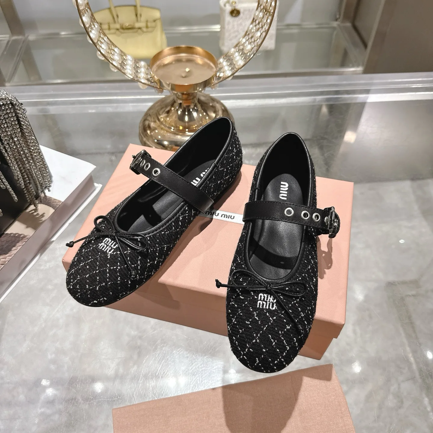 Балетки Женские Miu Miu 1348206