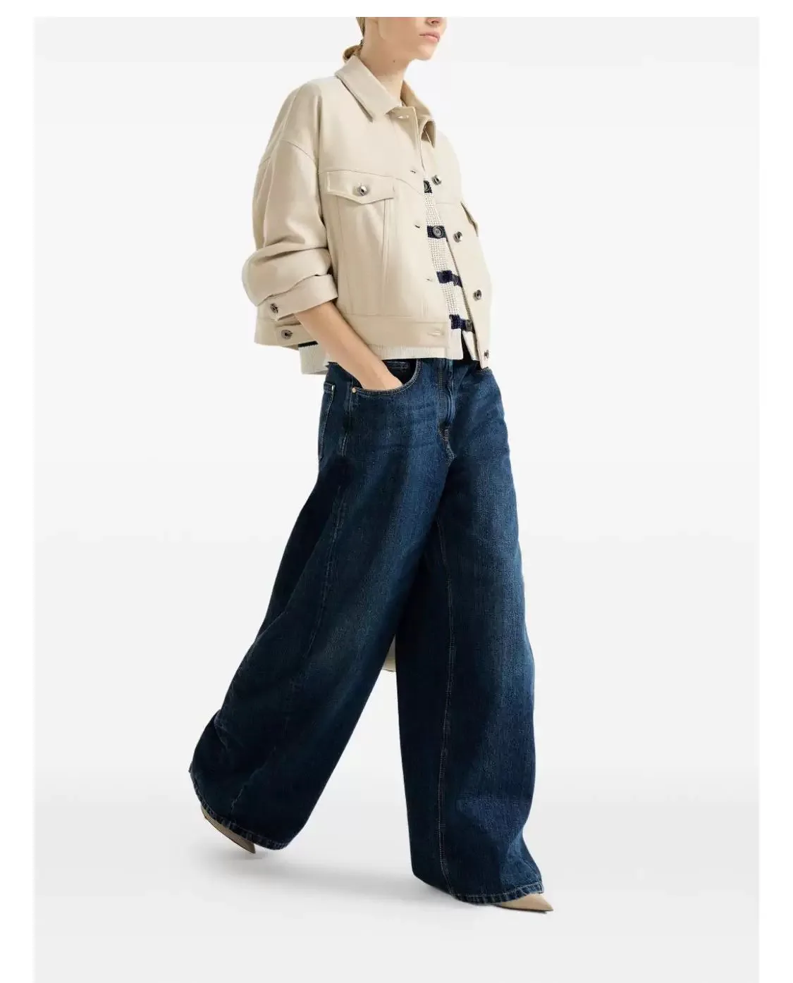 Джинсы Женские Brunello Cucinelli 11417039