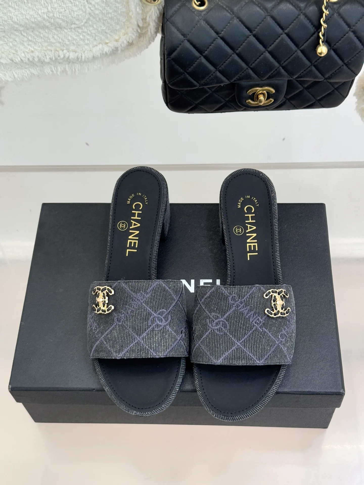 Шлепанцы Женские Chanel 9894891