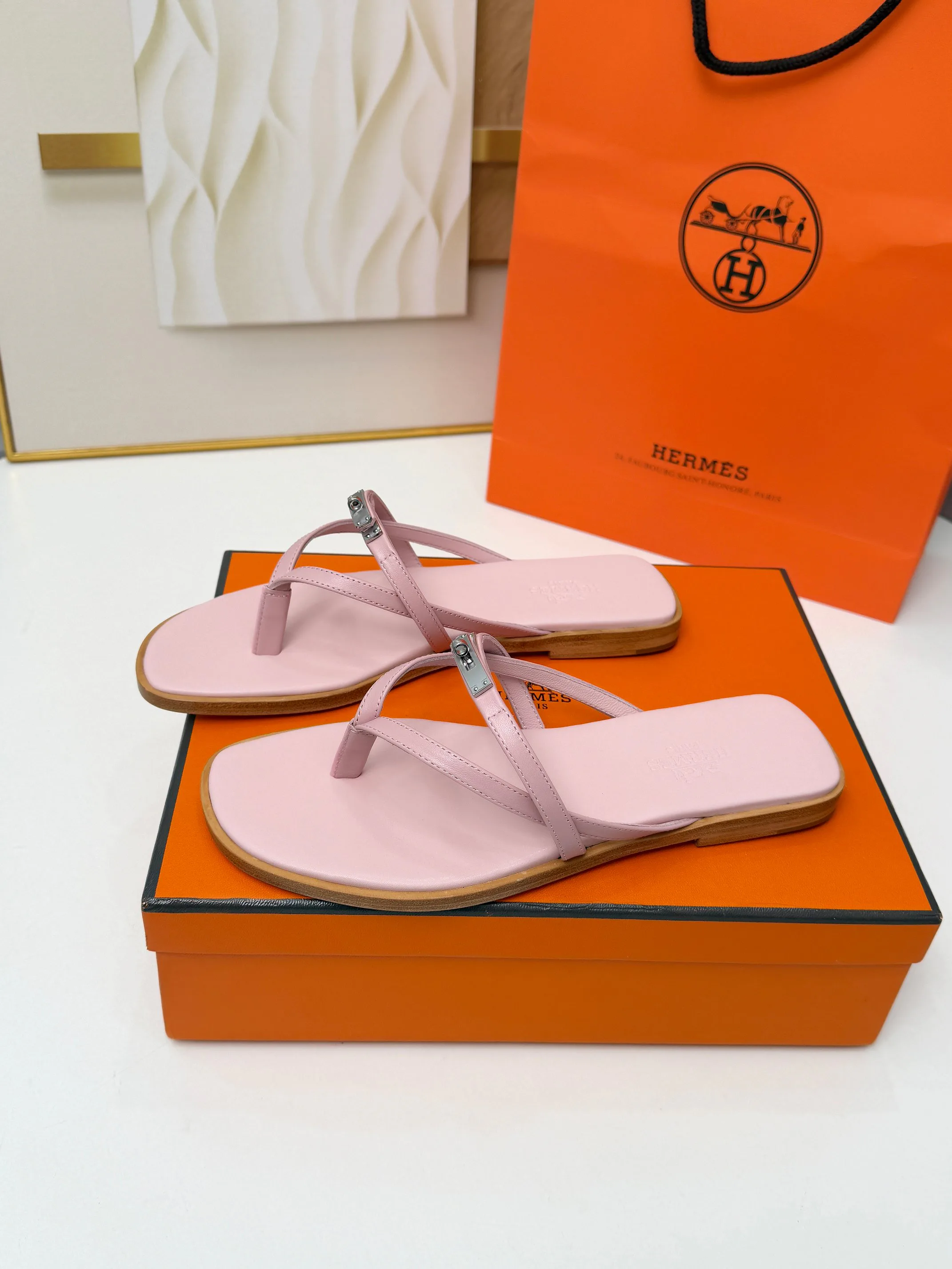 Шлепанцы Женские Hermes 11362071