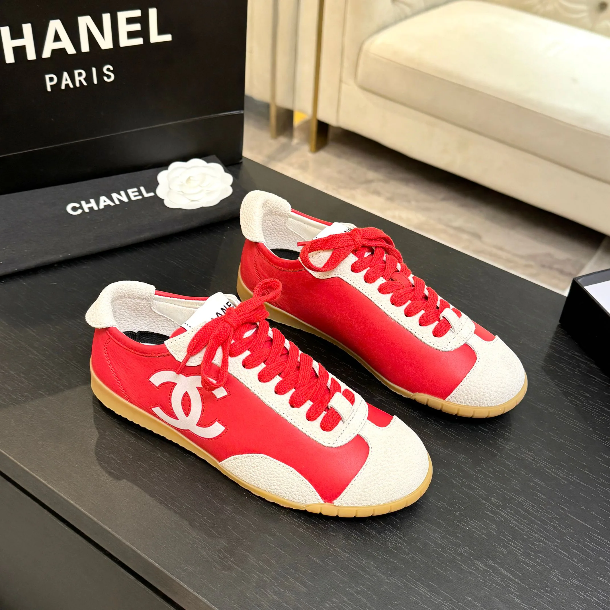 Кроссовки Женские Chanel 3476157