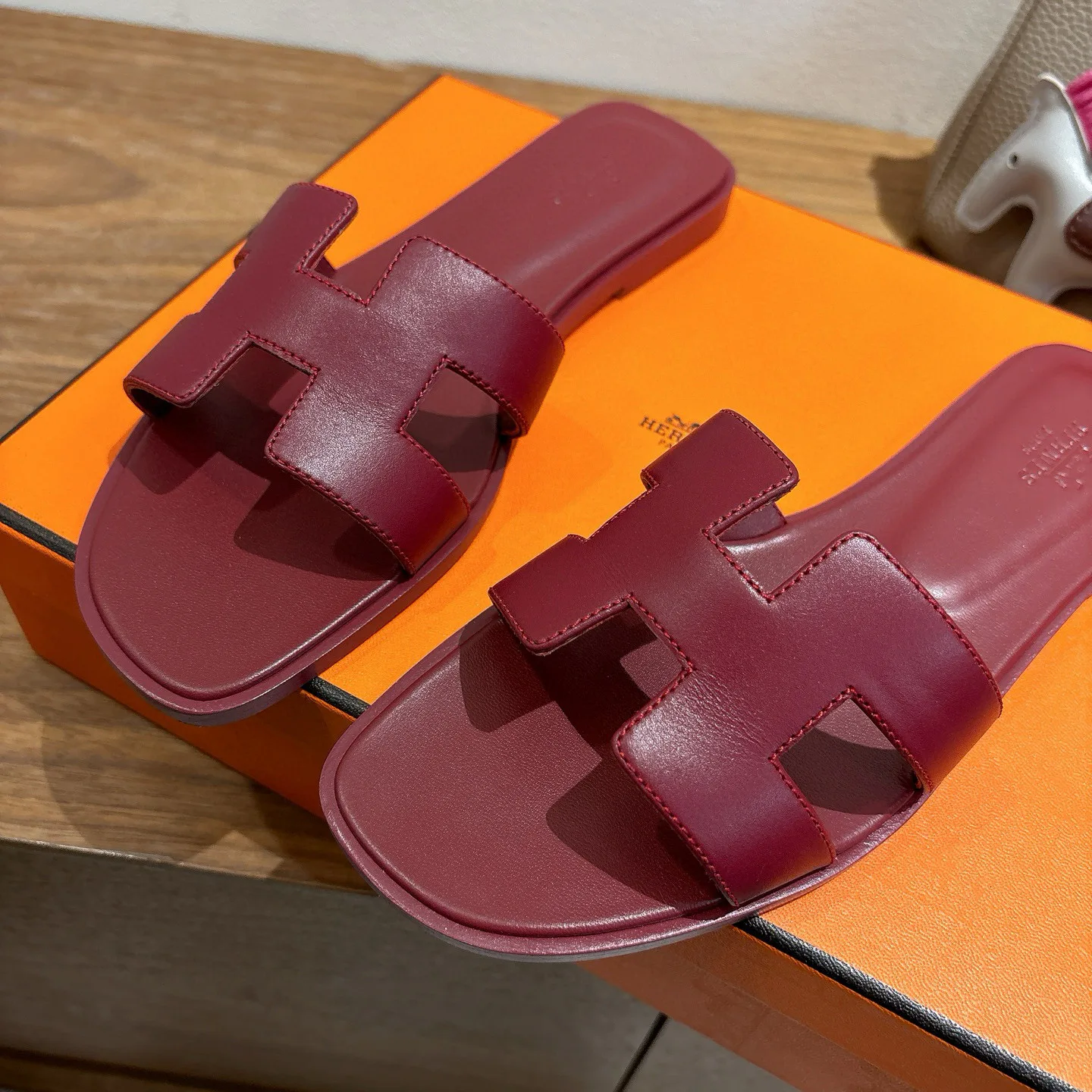 Шлепанцы Женские Hermes 396992