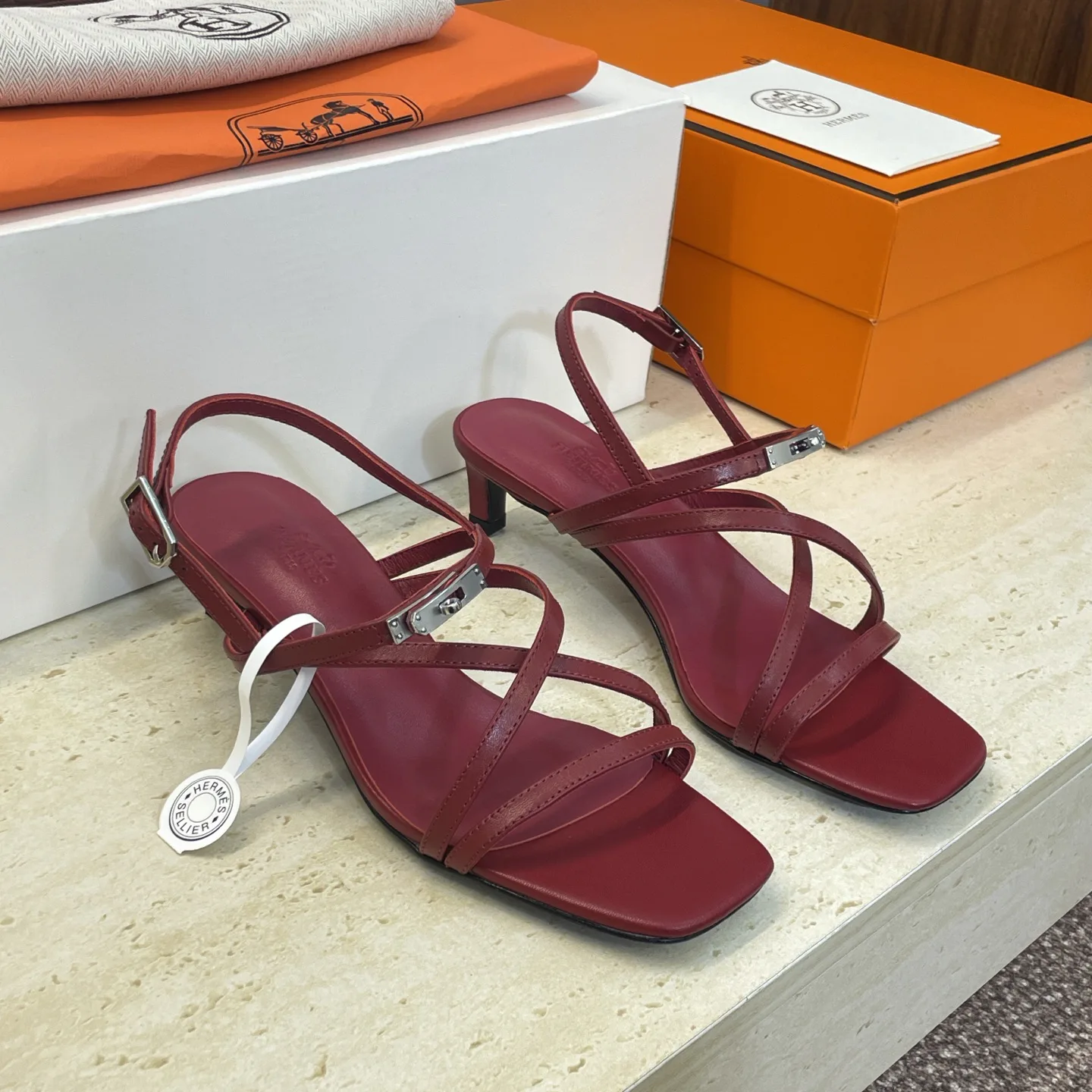 Босоножки Женские Hermes 18120793