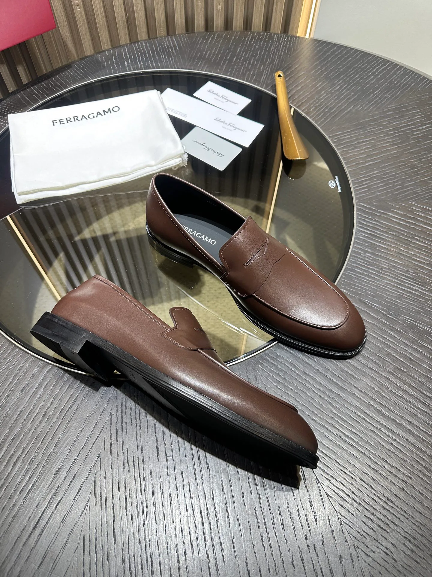Лоферы И Туфли Мужские Salvatore Ferragamo 5028006