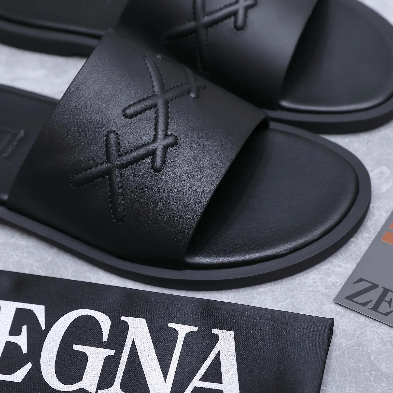 Шлепанцы Мужские Zegna 17514993