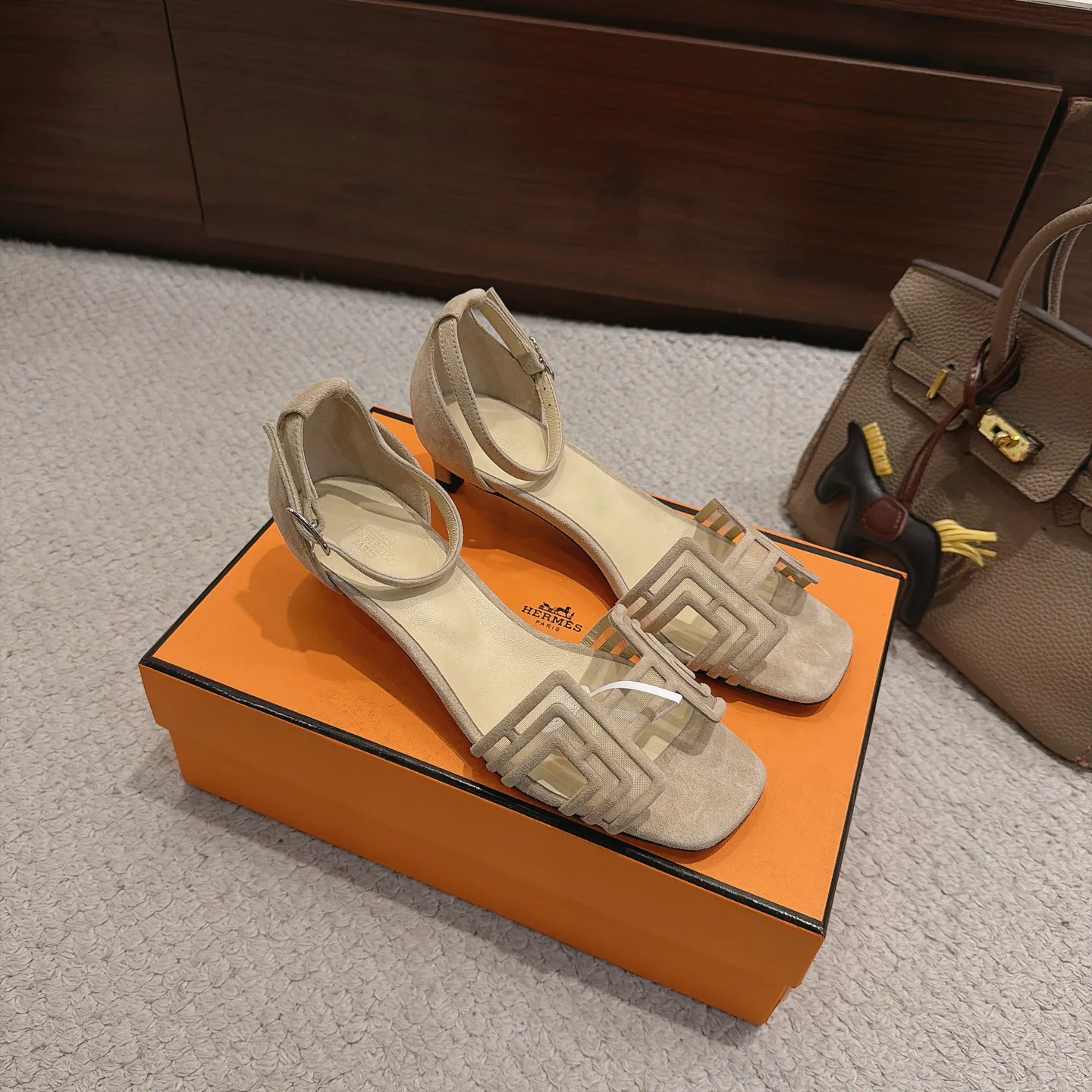 Босоножки Женские Hermes 17658145