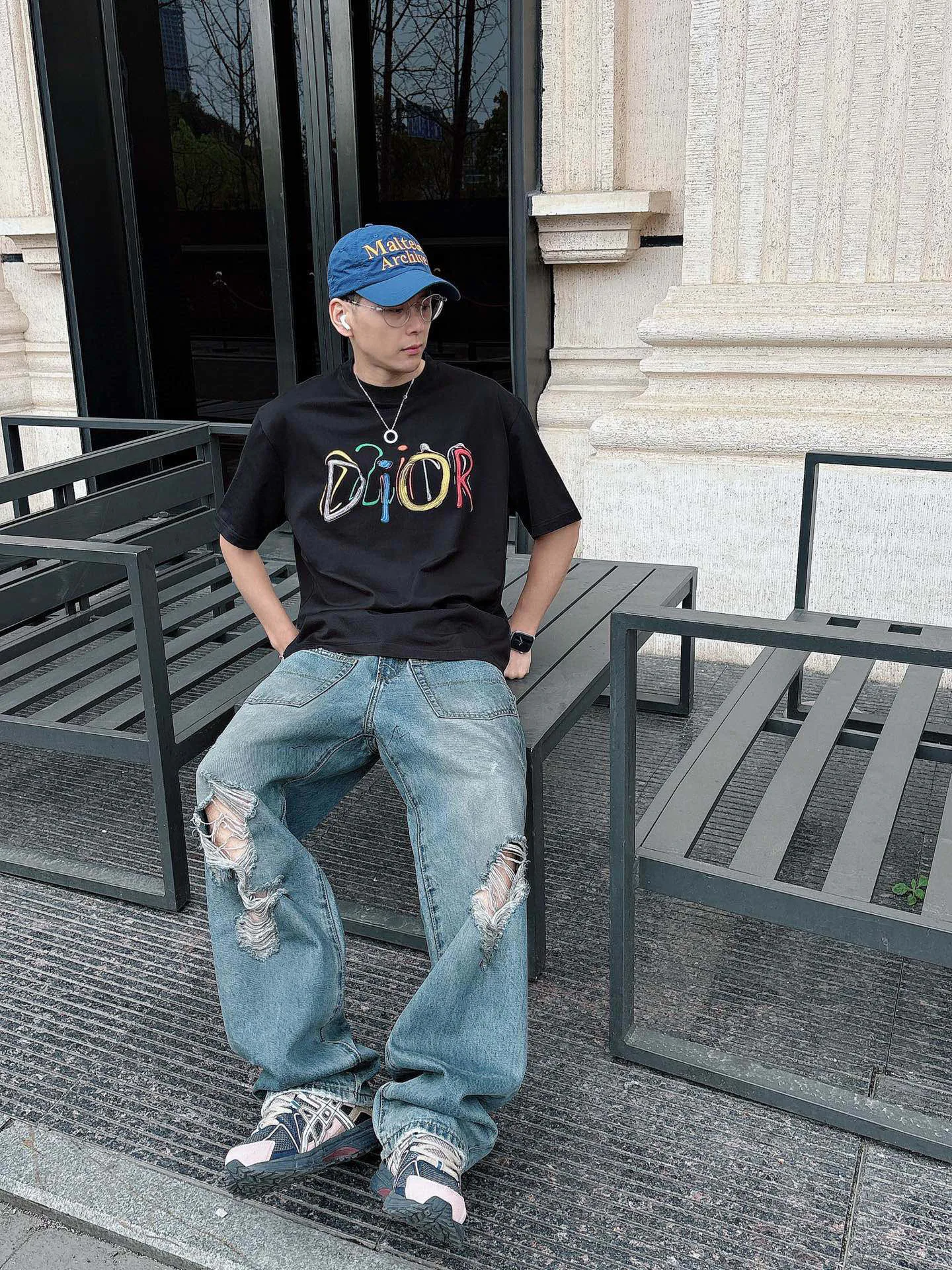 Футболки Мужские Christian Dior 4380391