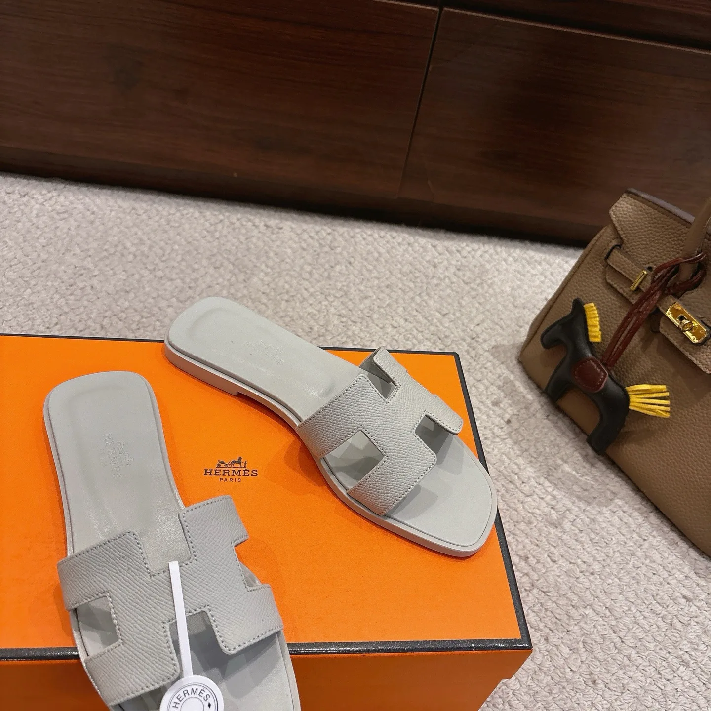 Шлепанцы Женские Hermes 2453833