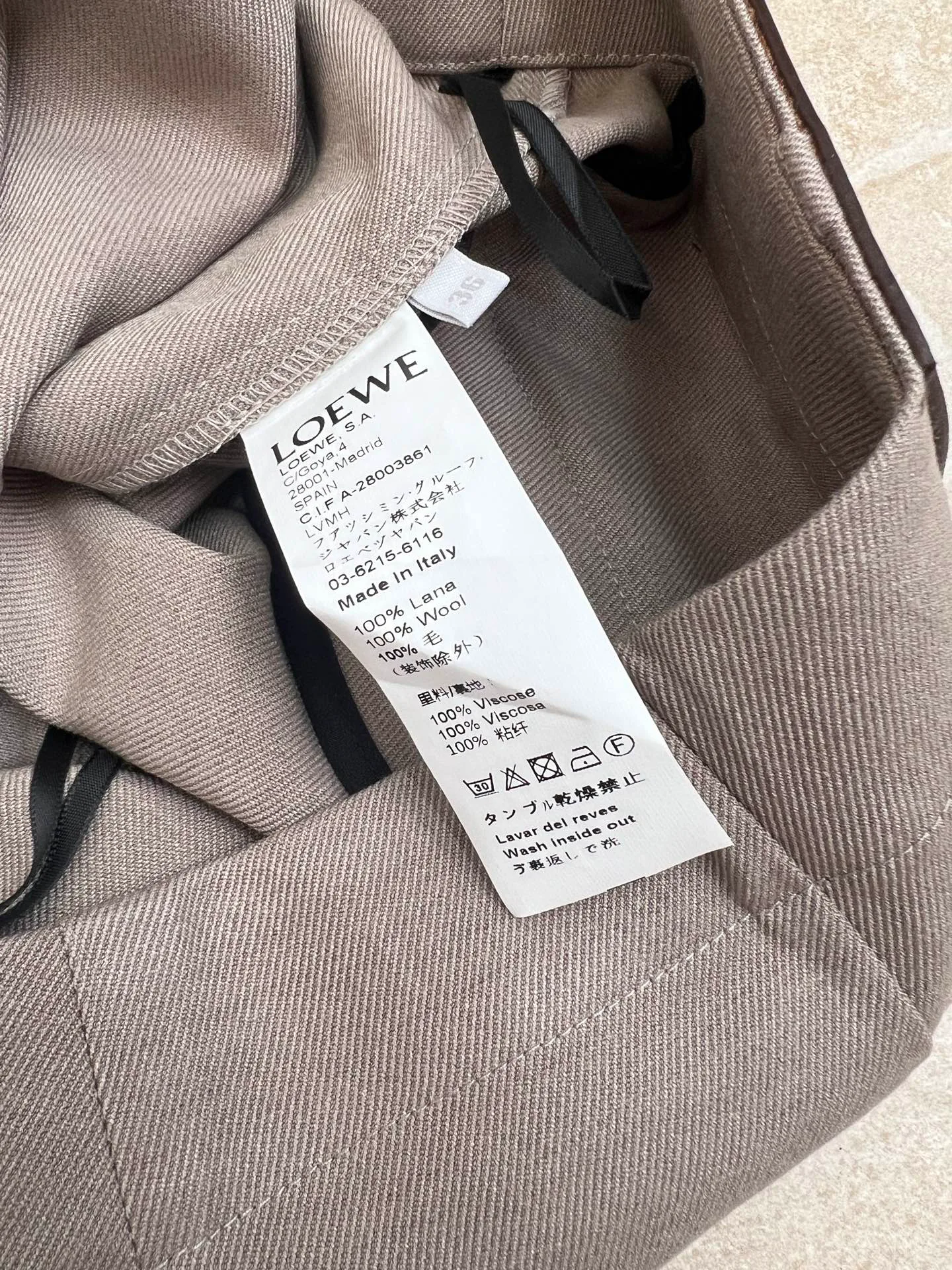 Брюки Женские Loewe 1270953