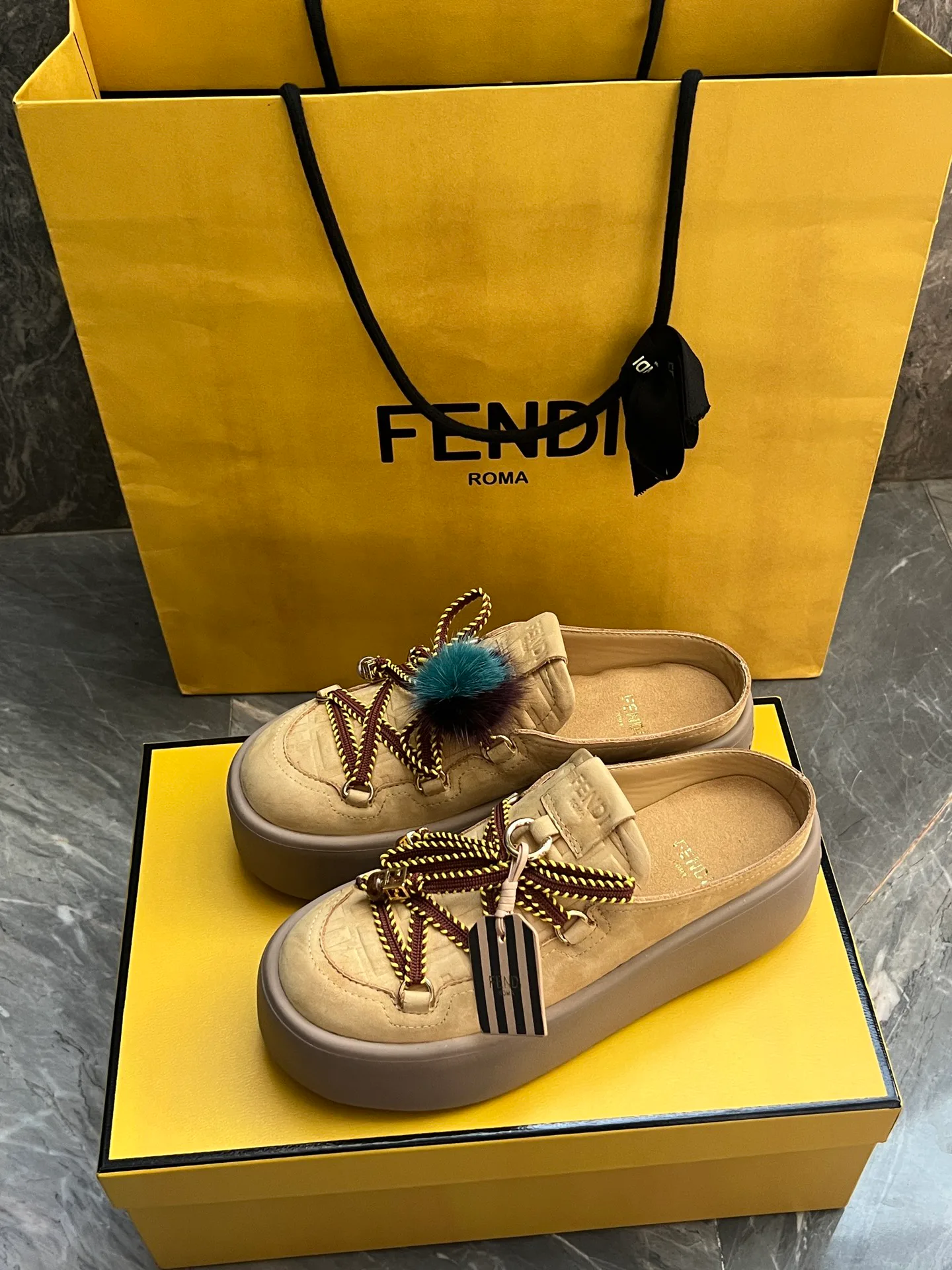 Мюли И Сабо Женские Fendi 629783