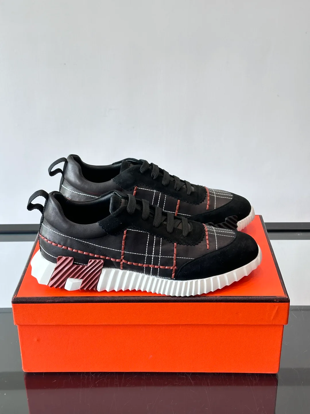 Кроссовки Мужские Hermes 1002709