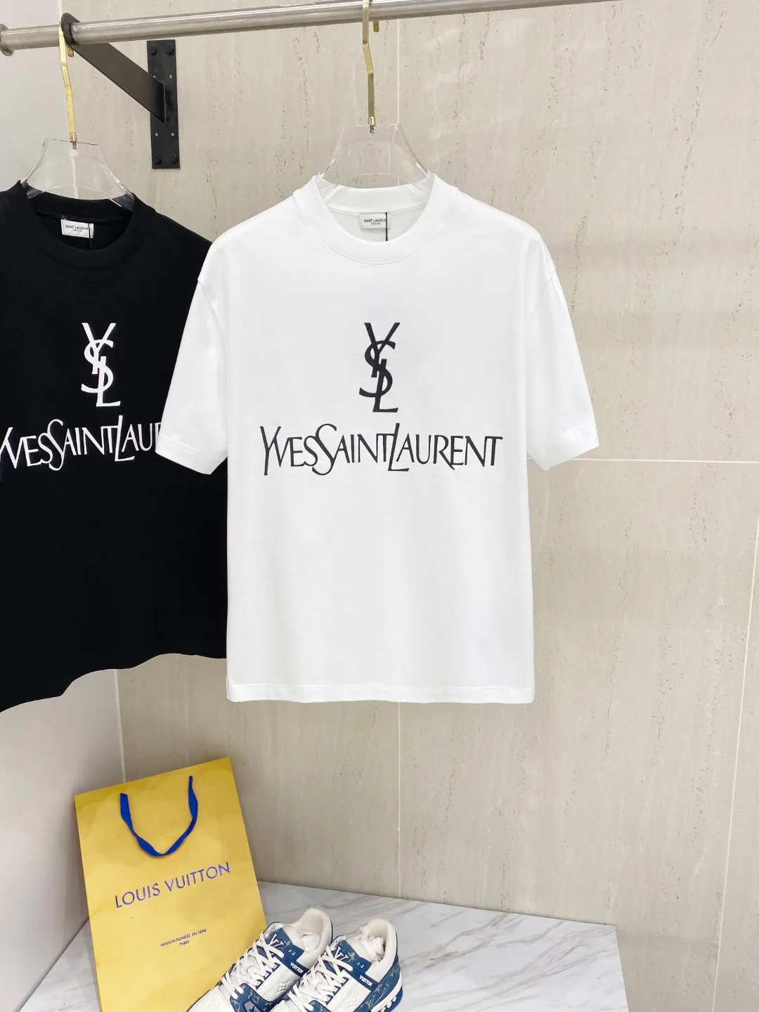 Футболки Мужские Saint Laurent 24119