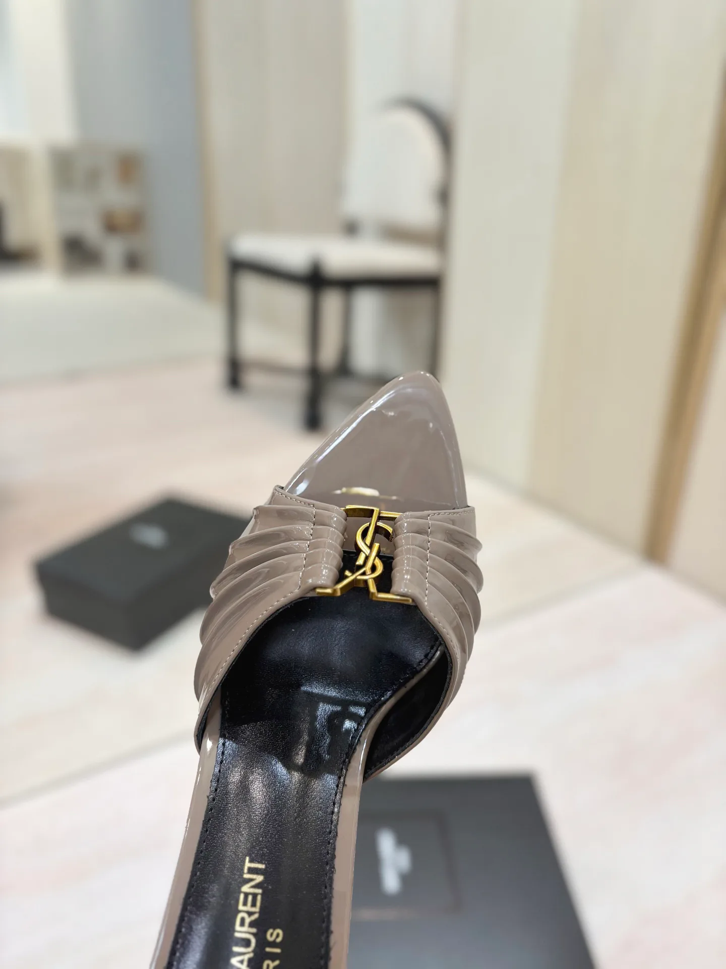 Мюли И Сабо Женские Saint Laurent 17476092