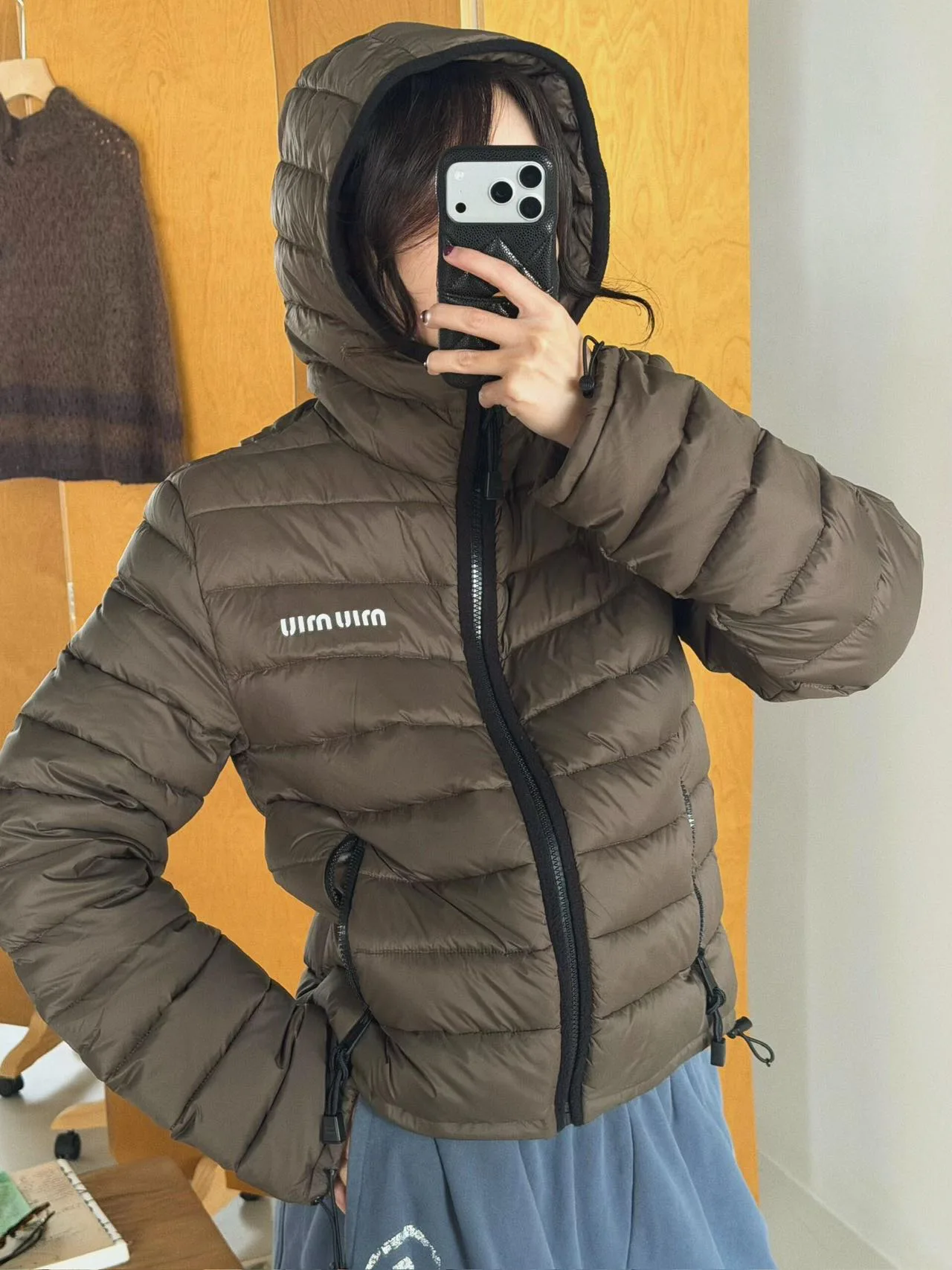 Куртки И Пуховики Женские Miu Miu 1857625