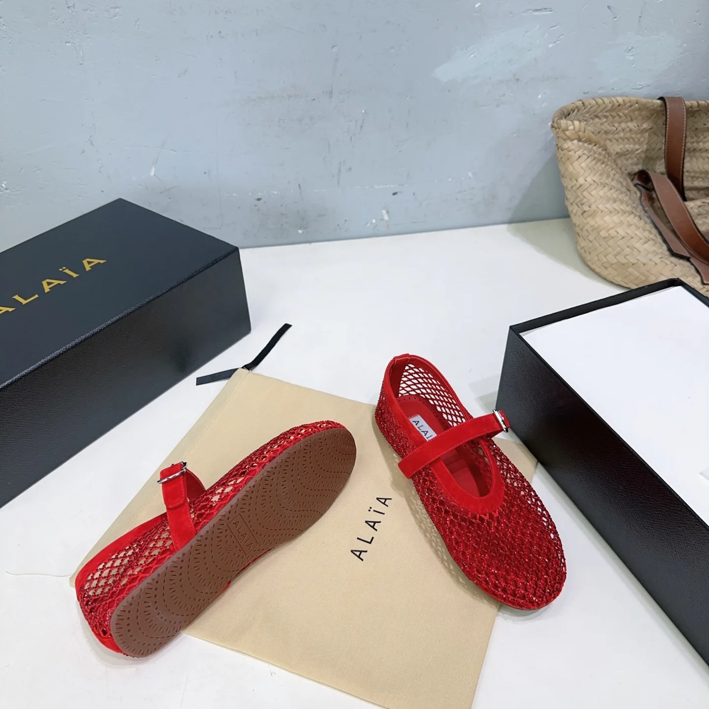 Балетки Женские Alaia 945872