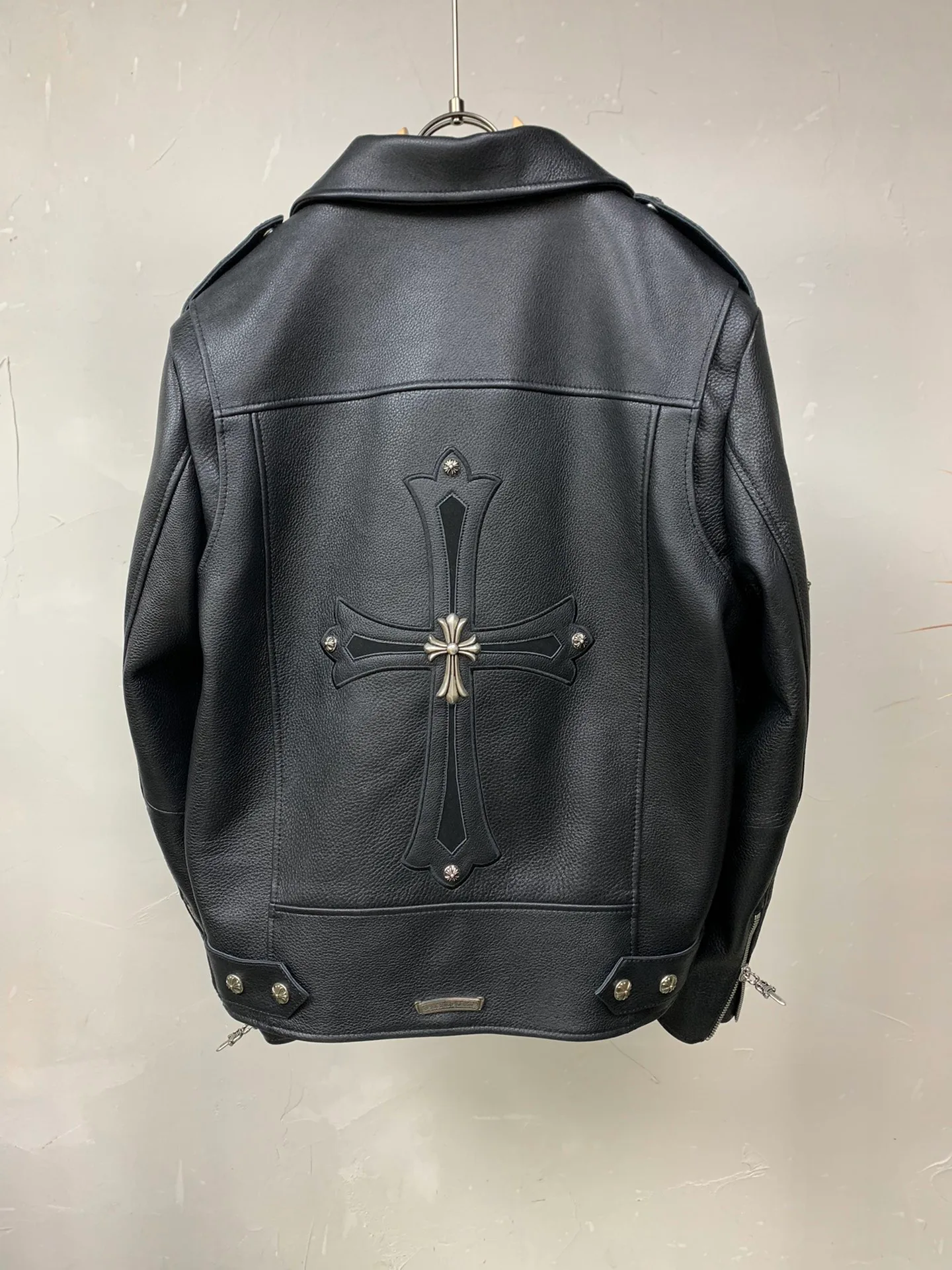 Кожаные Куртки И Дублёнки Мужские Chrome Hearts 13602964