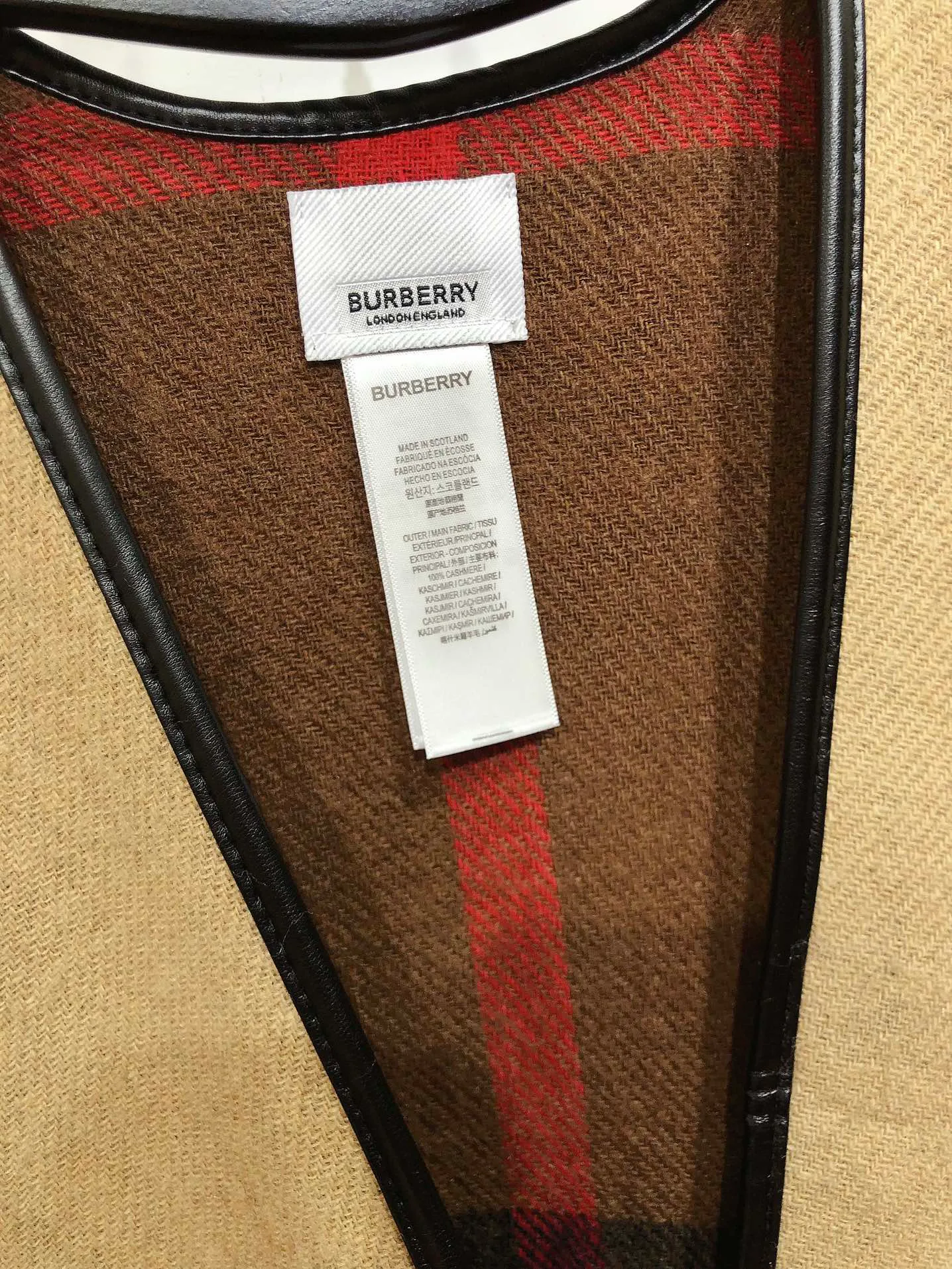 Шарфы Burberry 538328