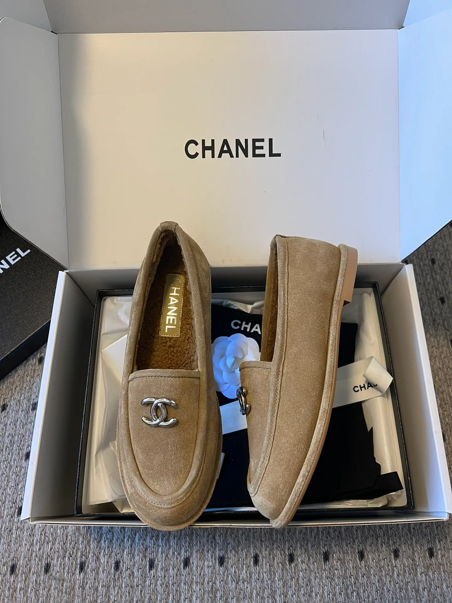 Лоферы И Мокасины Женские Chanel 18294577