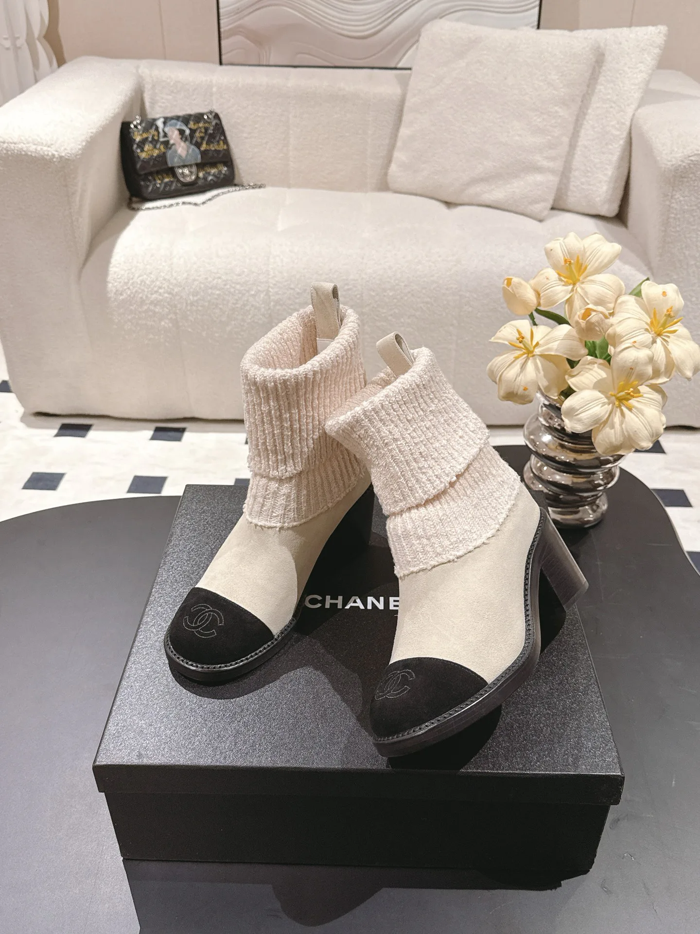 Ботильоны Женские Chanel Ботильоны Женские Chanel