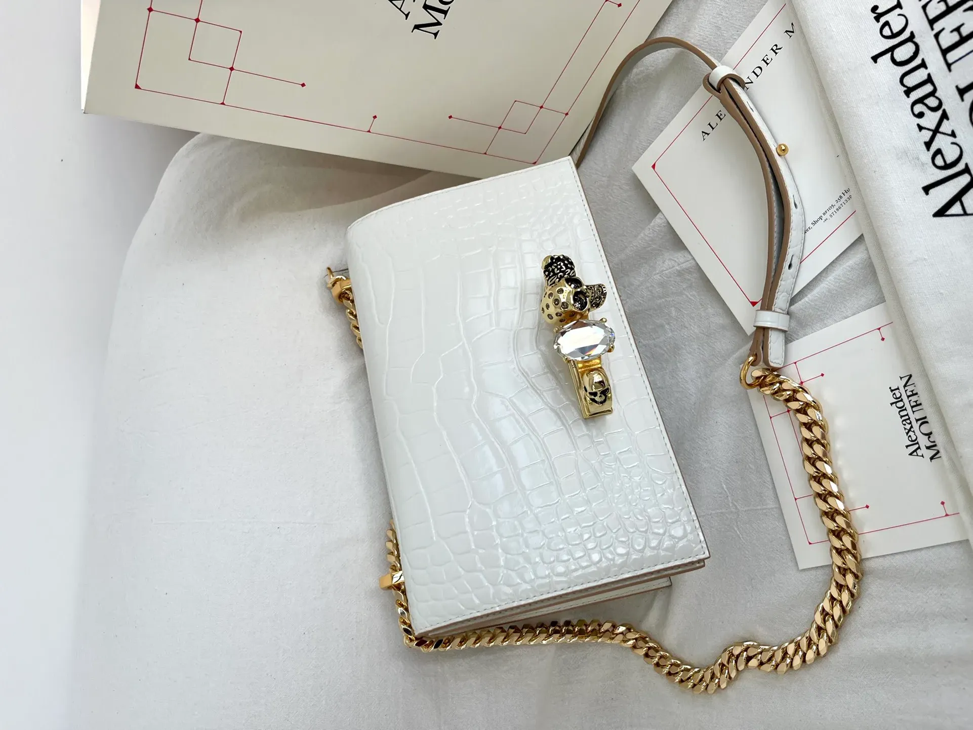 Сумки На Ремне Женские Alexander Mcqueen 4755288