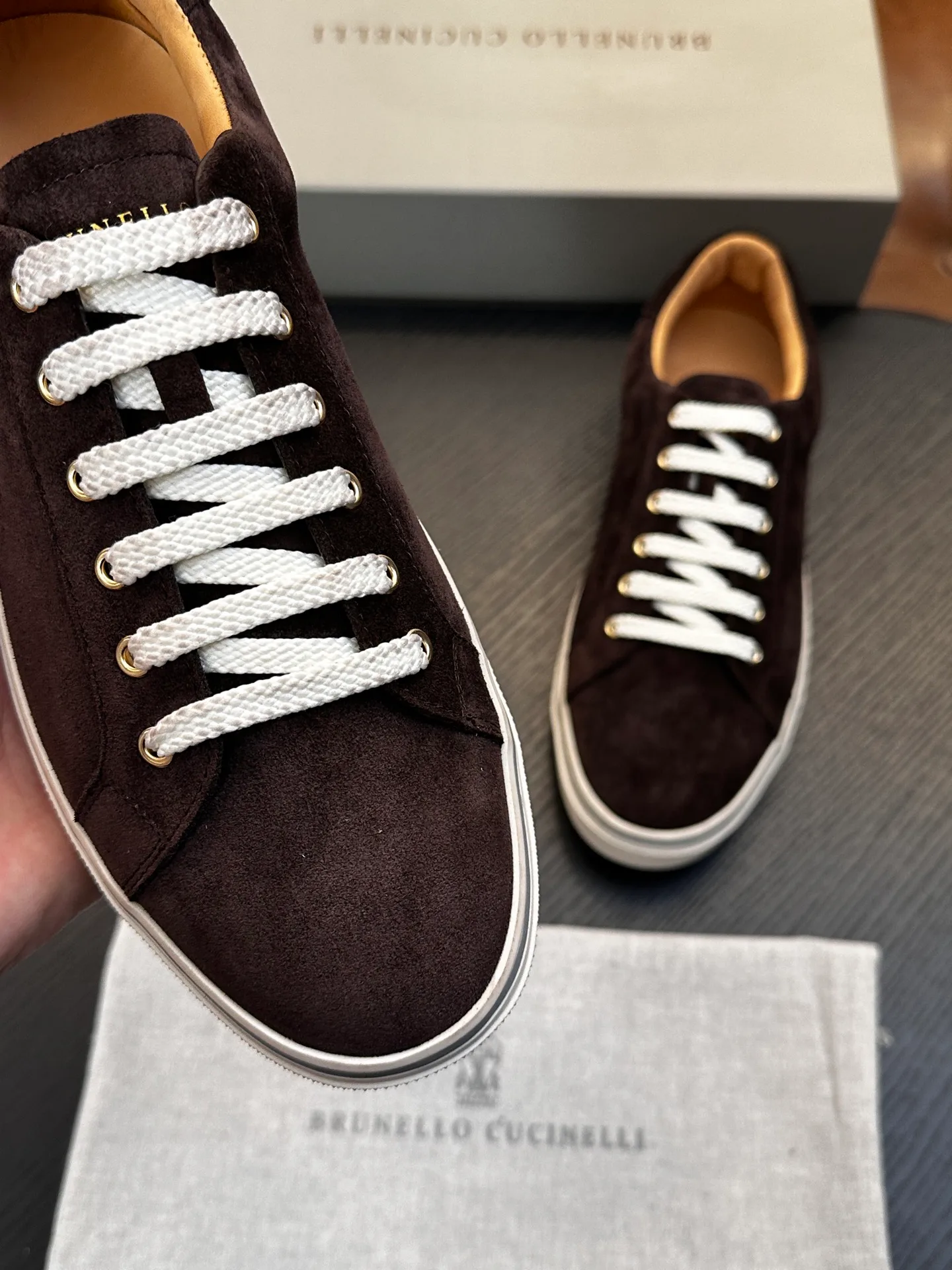 Кроссовки Мужские Brunello Cucinelli 18430613