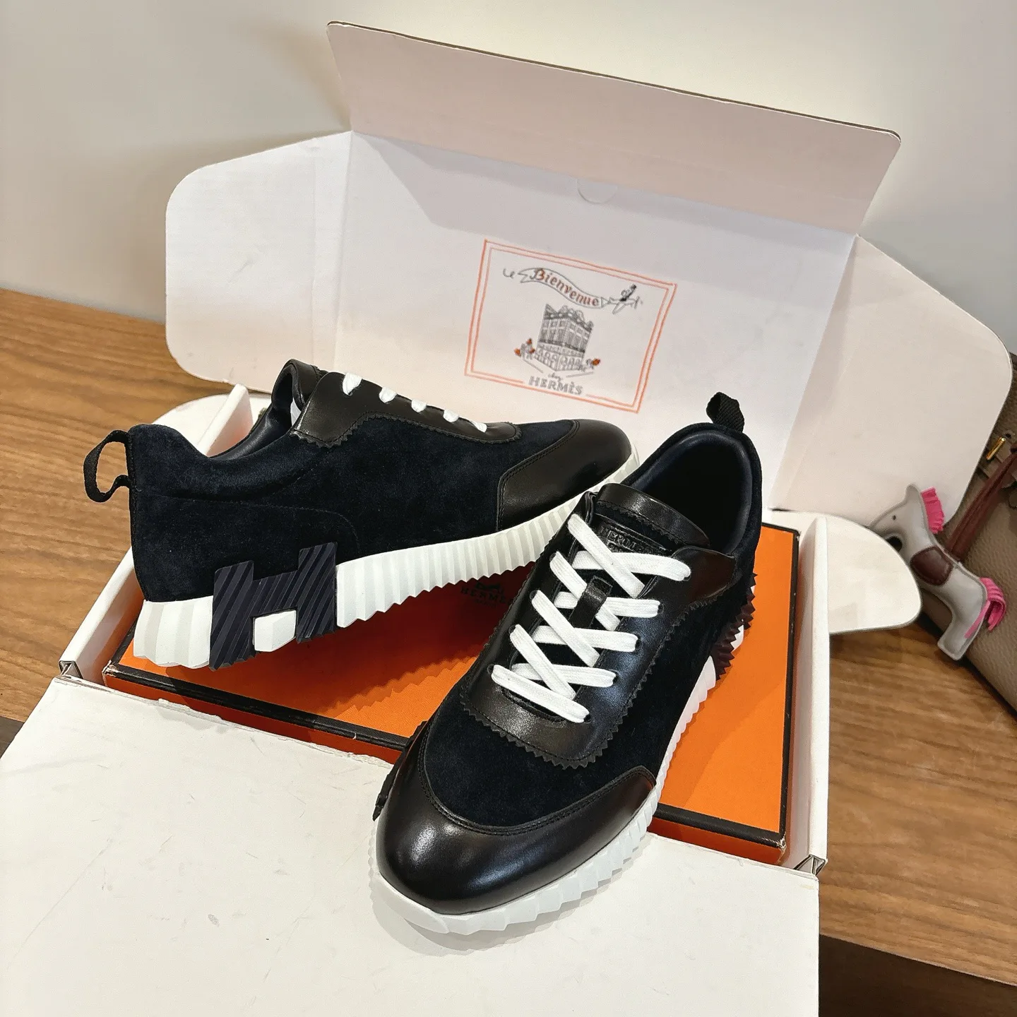 Кроссовки Мужские Hermes 1096922