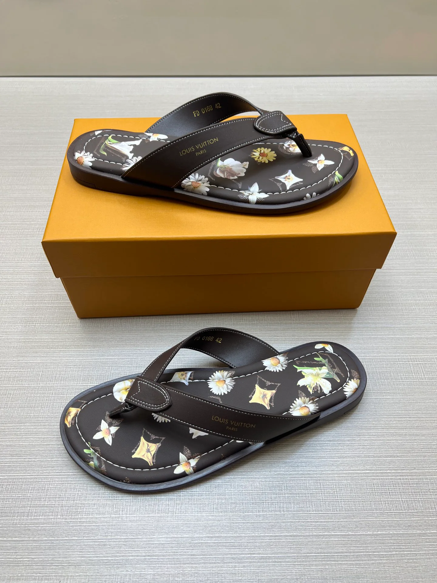 Шлепанцы Мужские Louis Vuitton 17078845