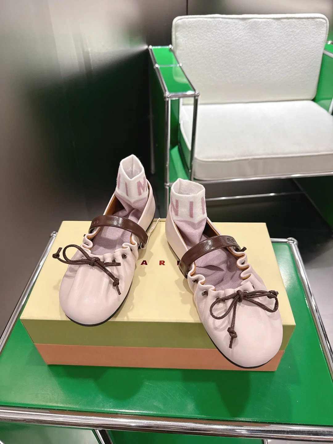 Балетки Женские Marni 809137