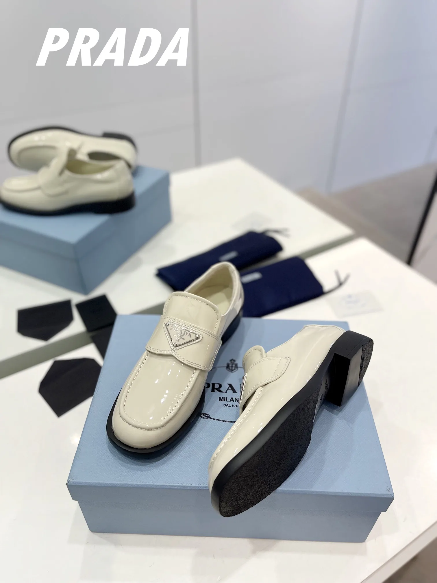 Лоферы Женские Prada 187793