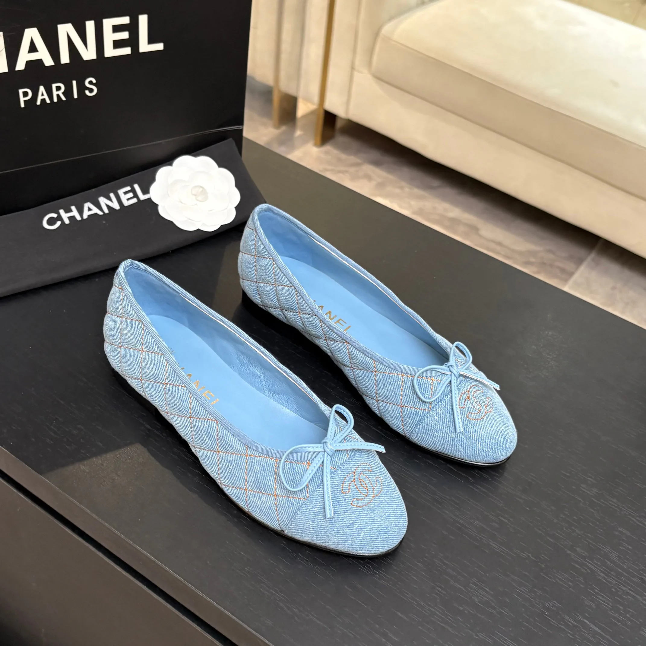 Балетки Женские Chanel 17773558