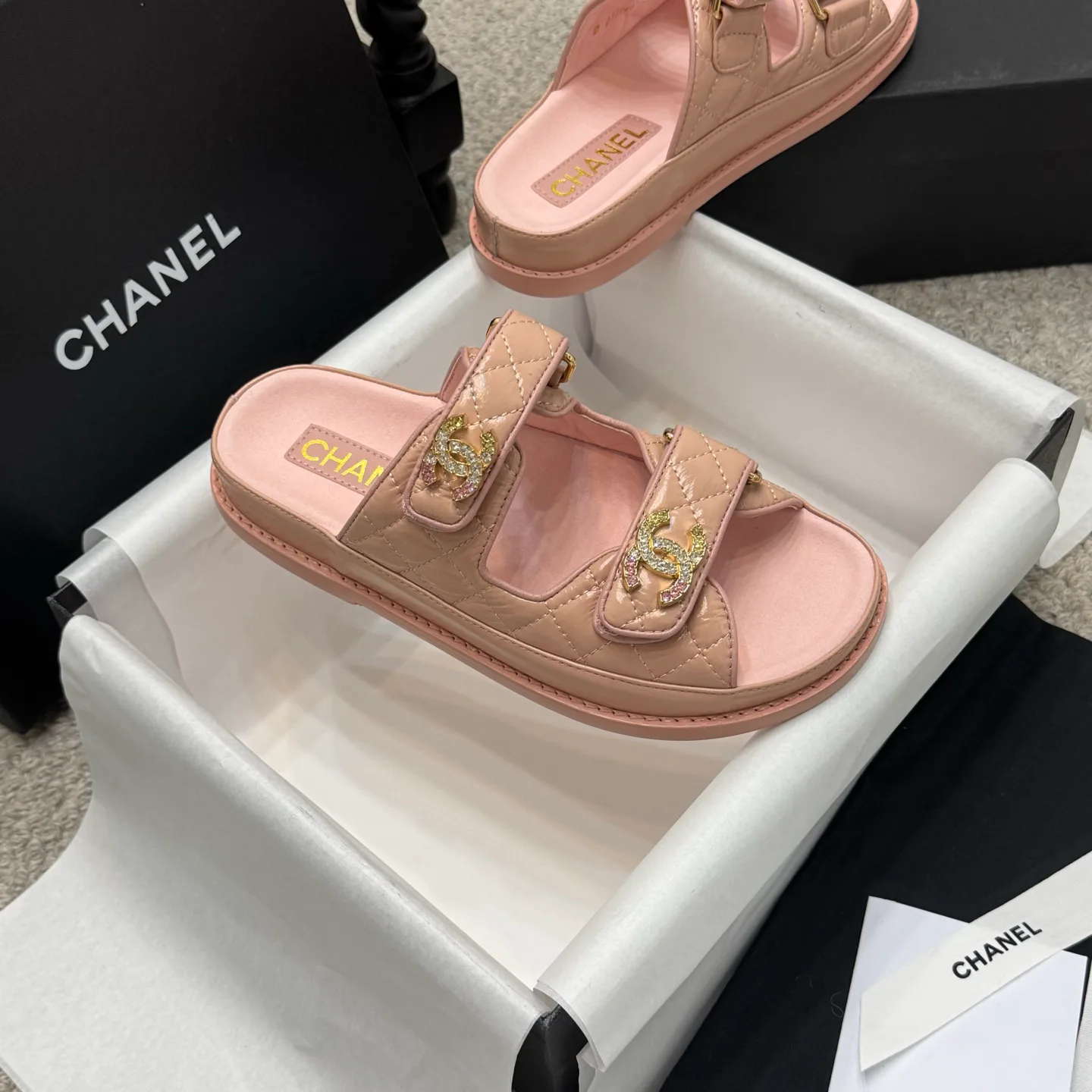 Шлепанцы Женские Chanel 29039