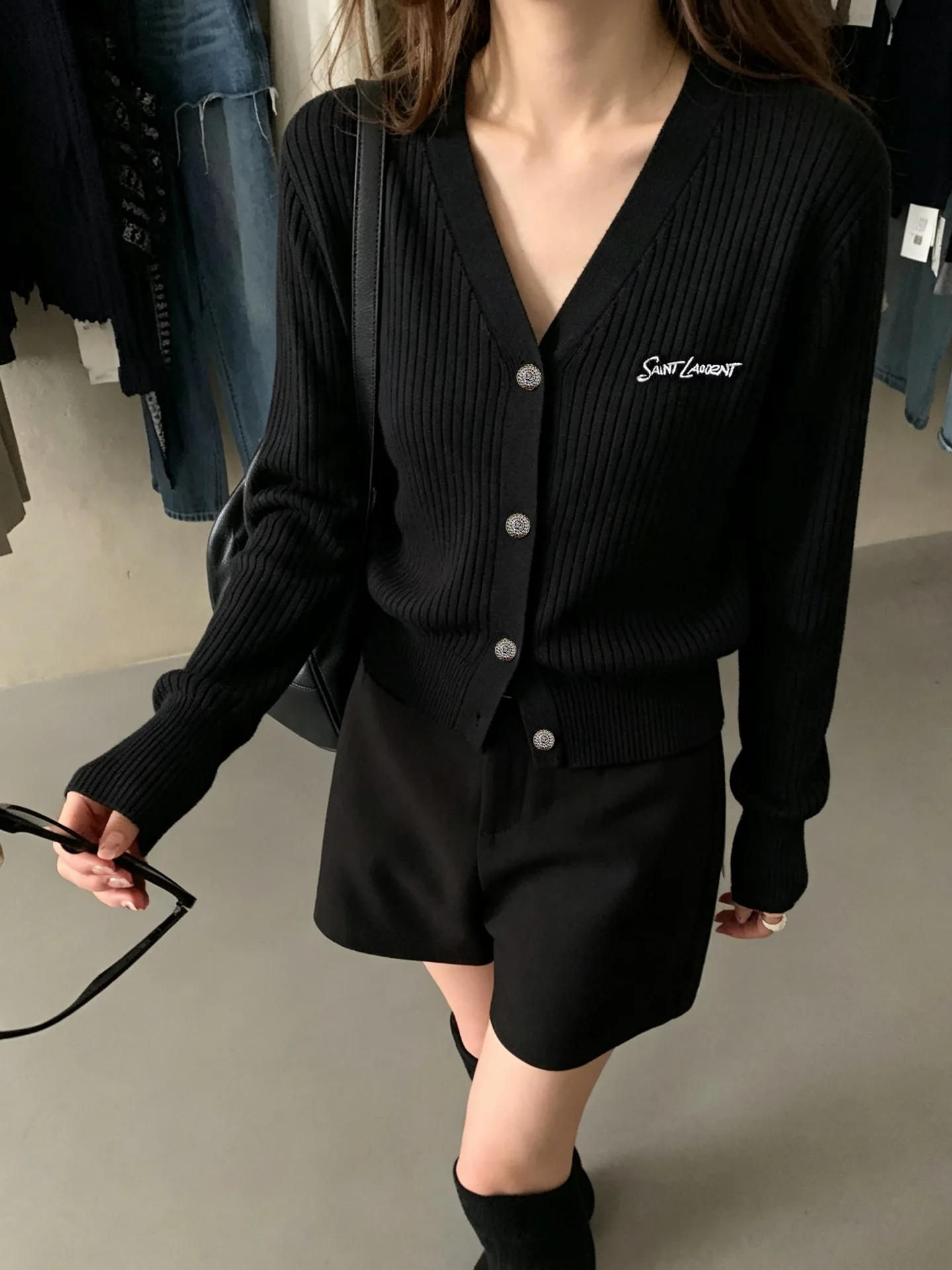 Джемперы И Свитеры Женские Saint Laurent 18375358