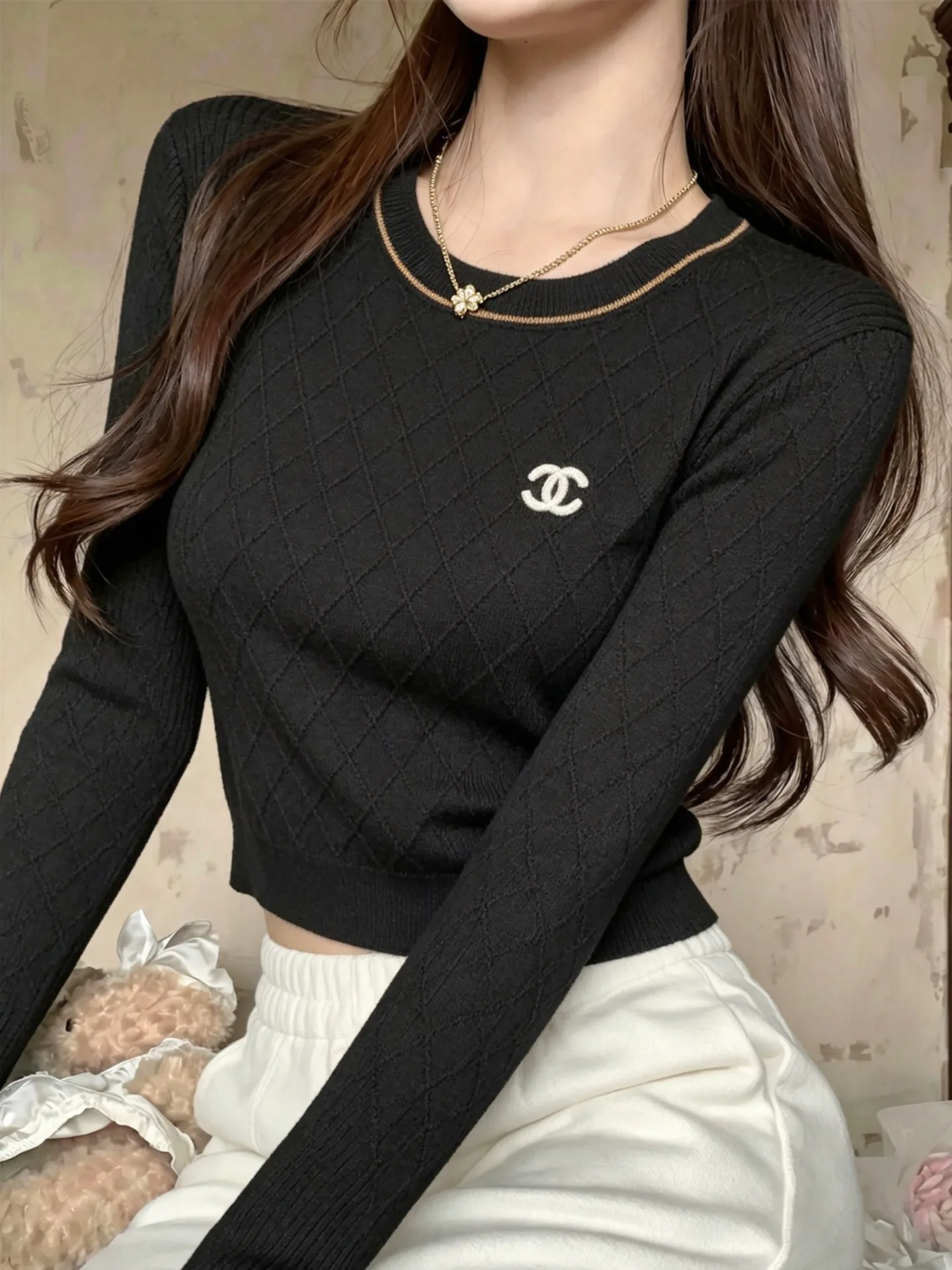 Джемперы И Свитеры Женские Chanel 17995397