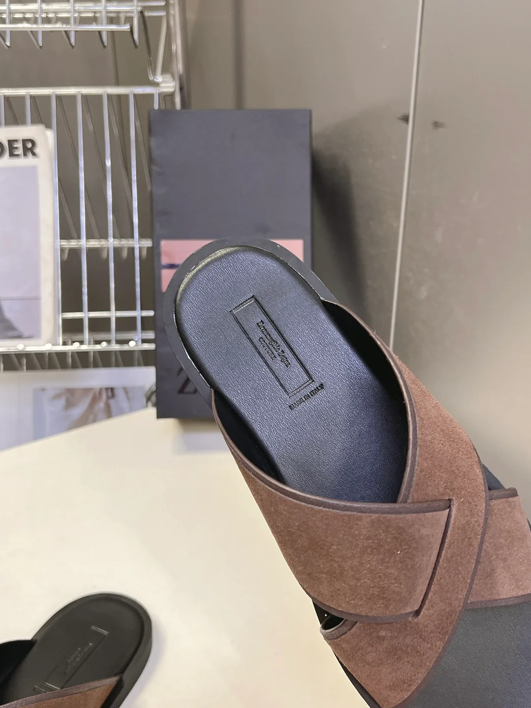 Шлепанцы Мужские Zegna 17138259
