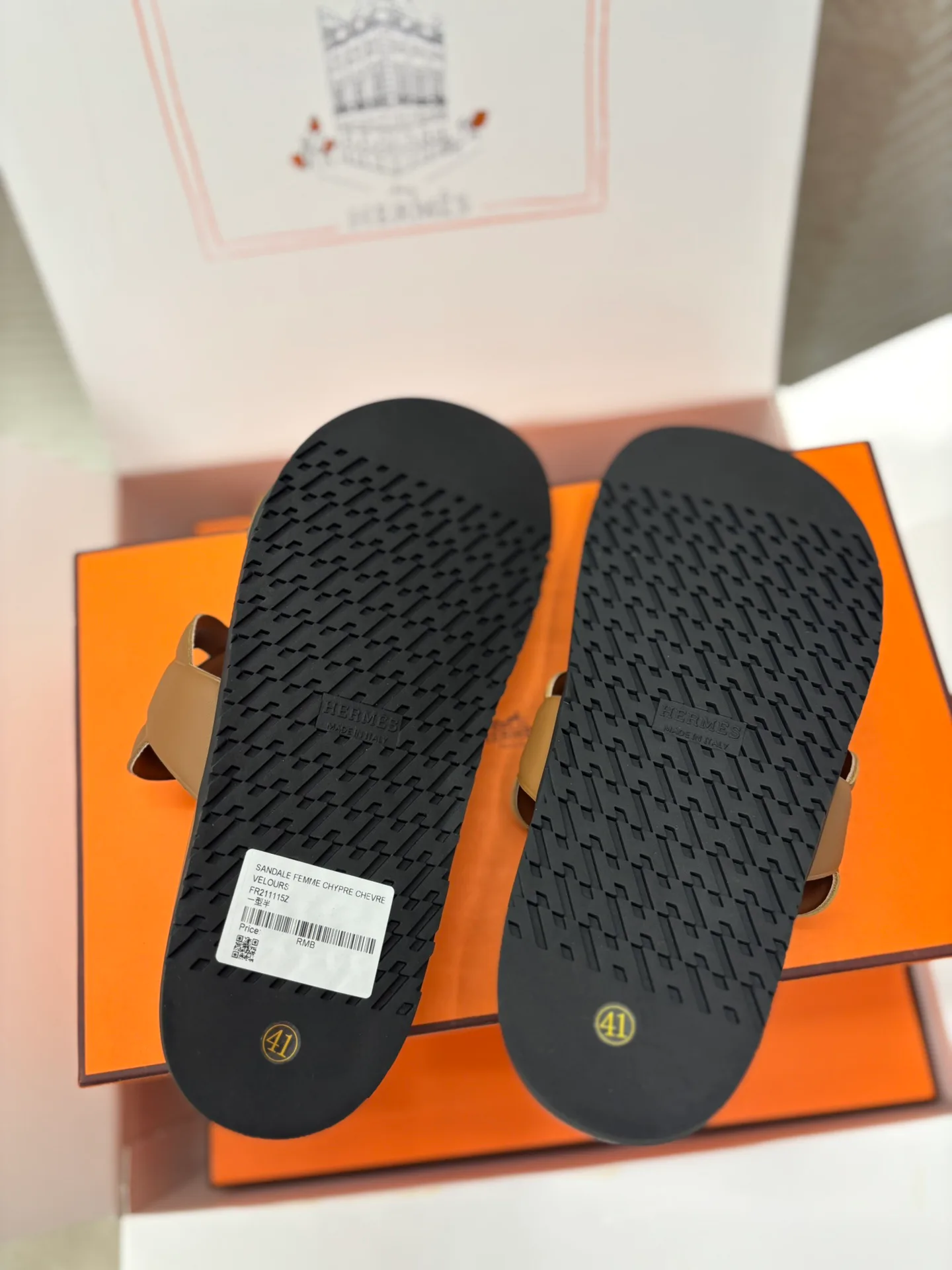 Шлепанцы Женские Hermes 32935