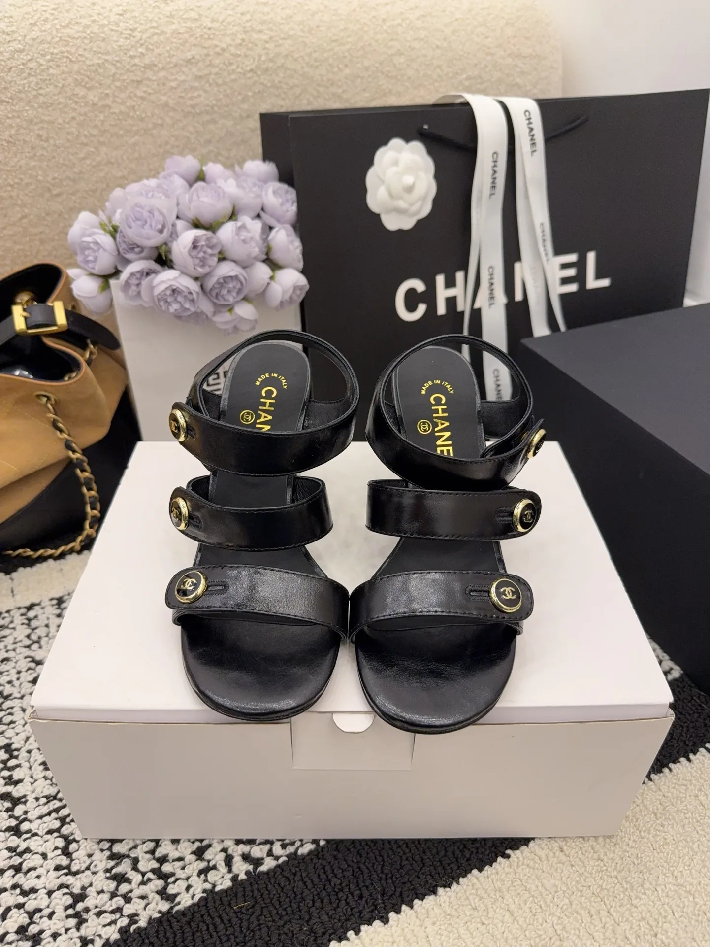 Босоножки Женские Chanel 403281