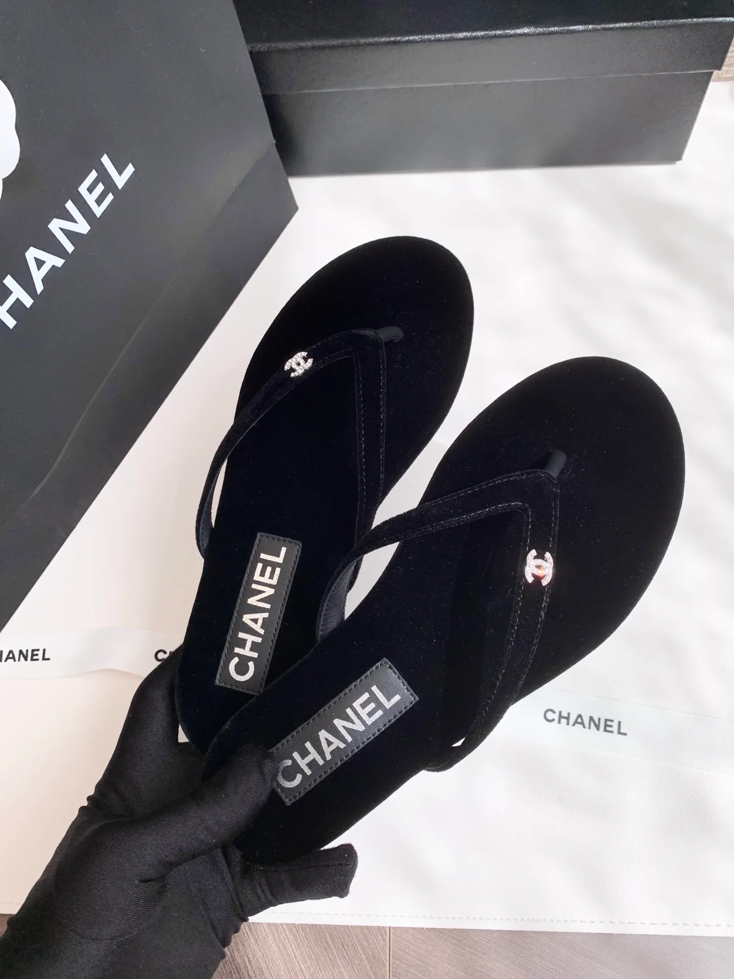 Шлепанцы Женские Chanel 16948089