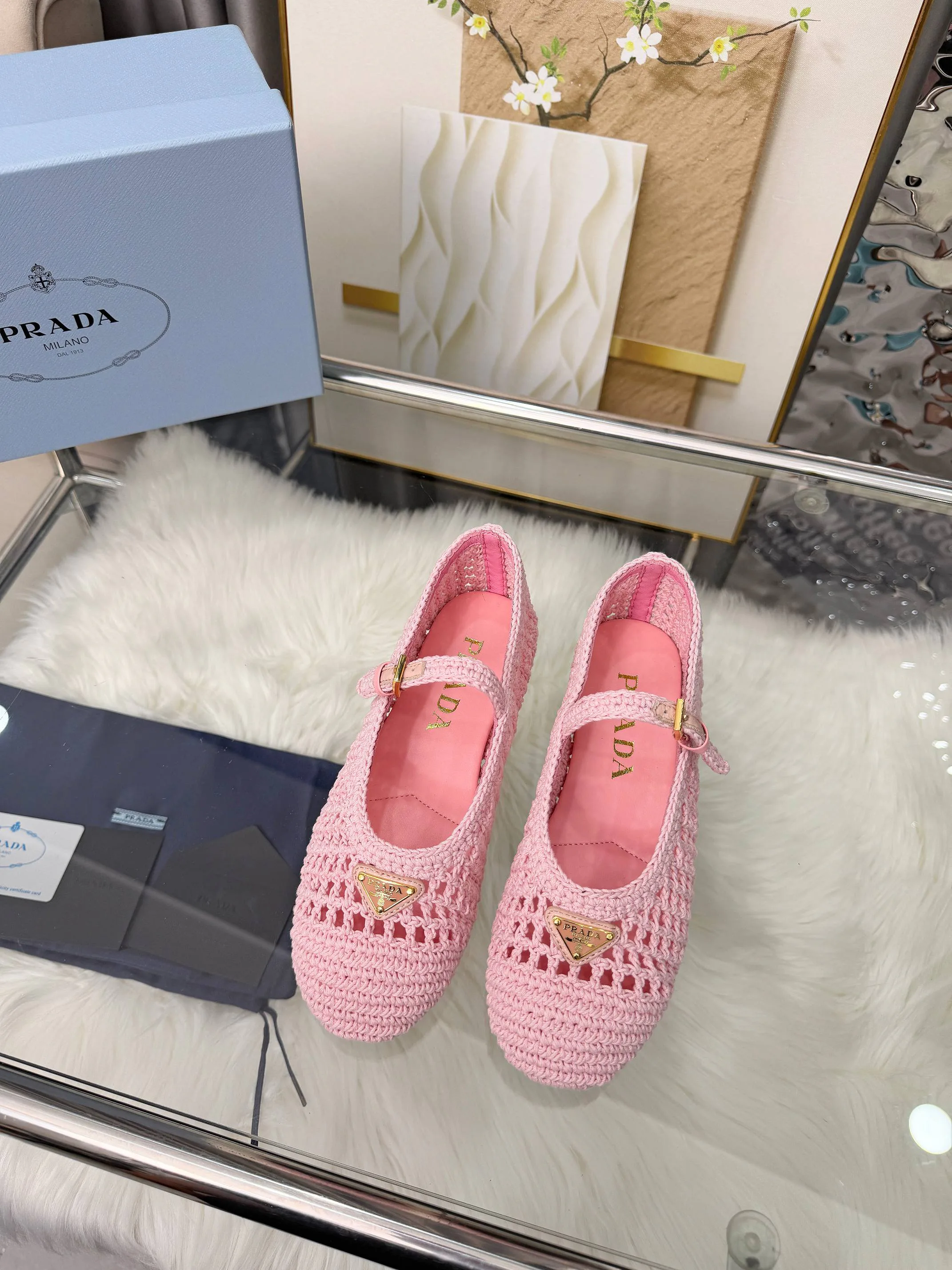 Балетки Женские Prada 11776635