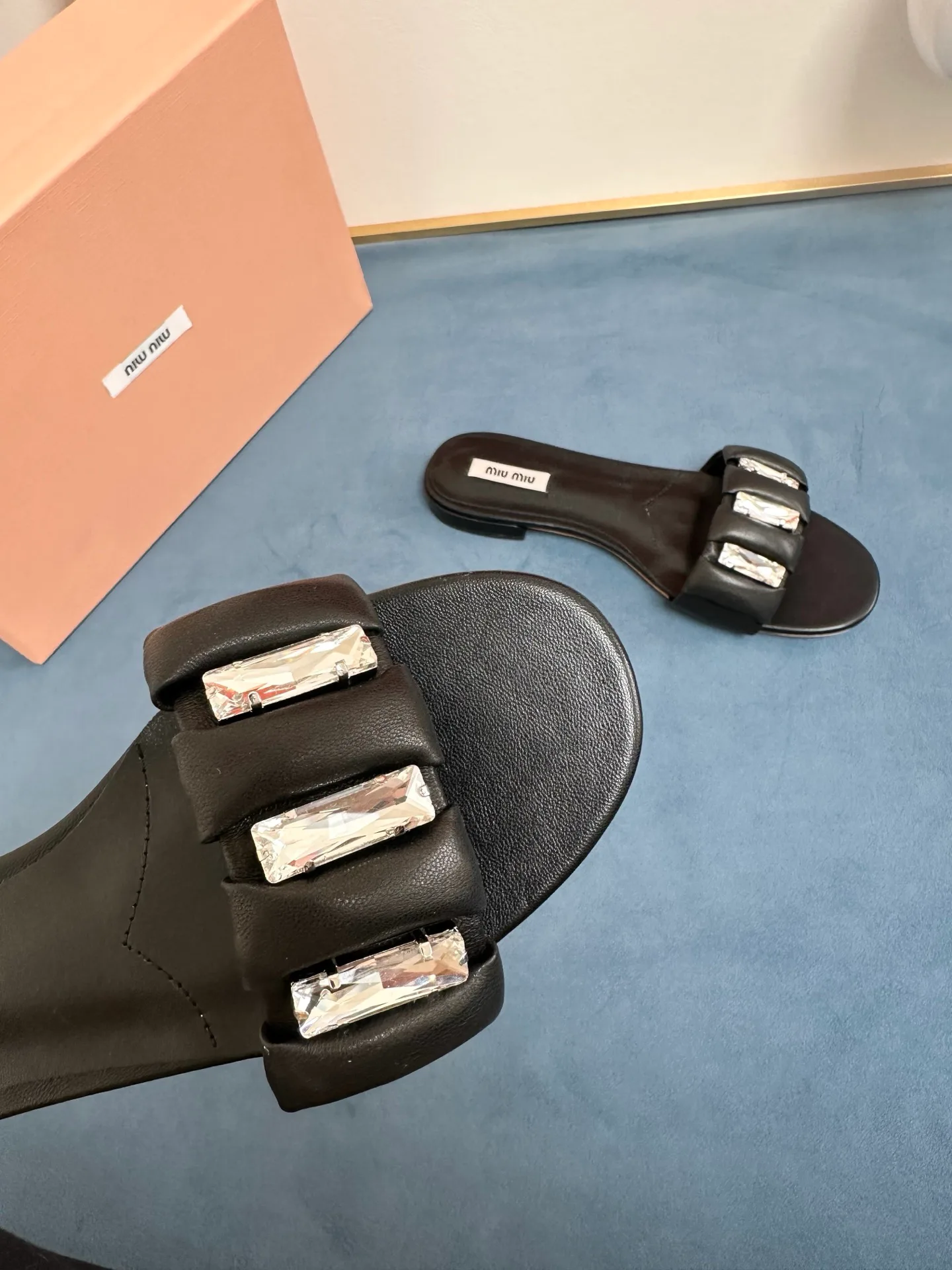 Шлепанцы Женские Miu Miu 15948