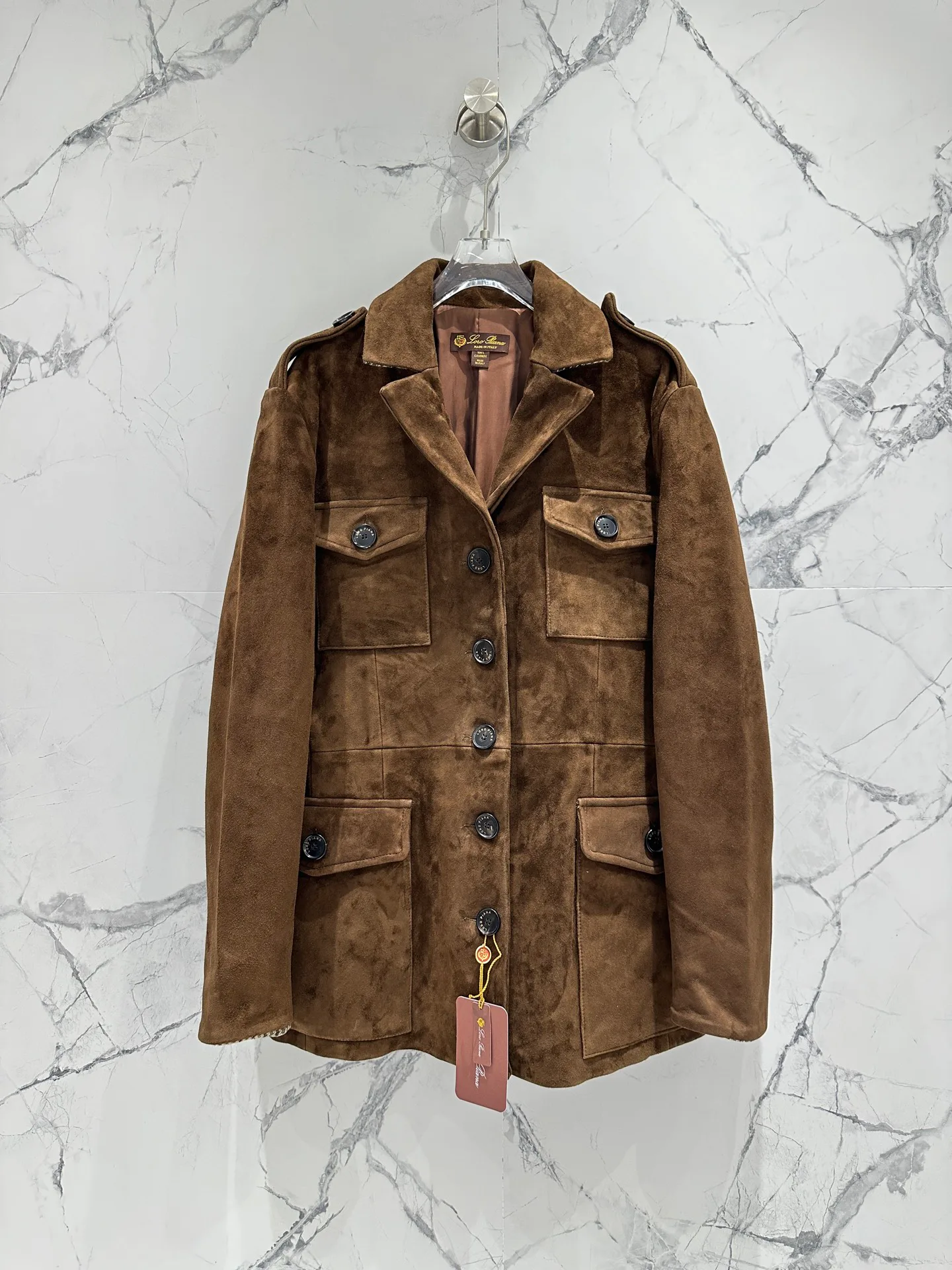 Кожаные Куртки И Дублёнки Женские Loro Piana 18593015