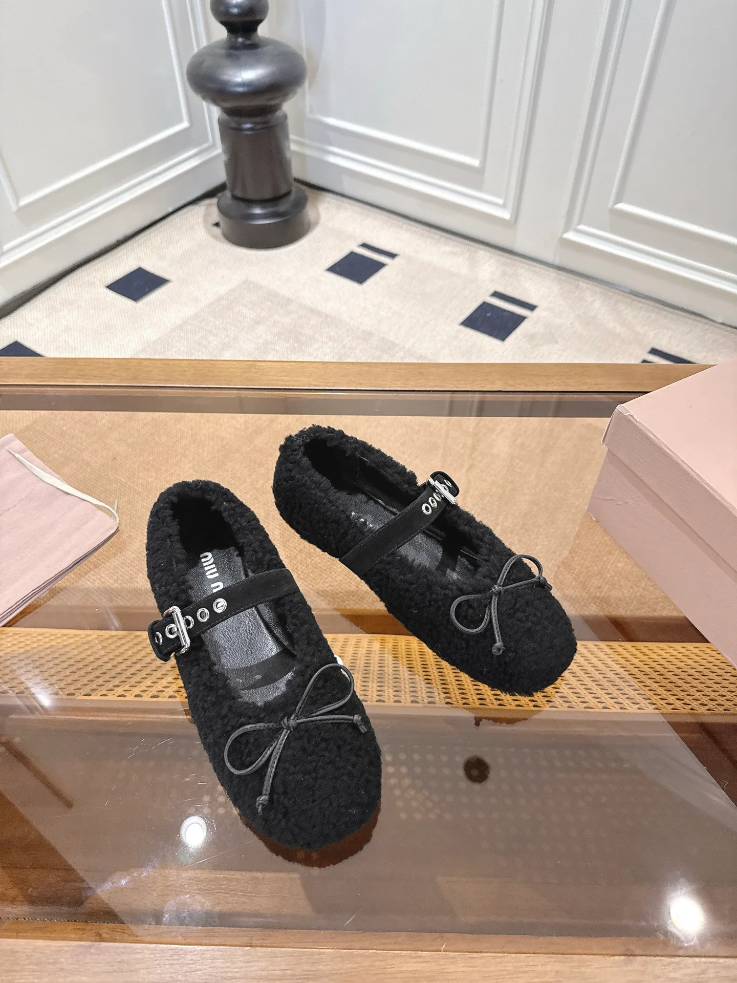 Балетки Женские Miu Miu 389182