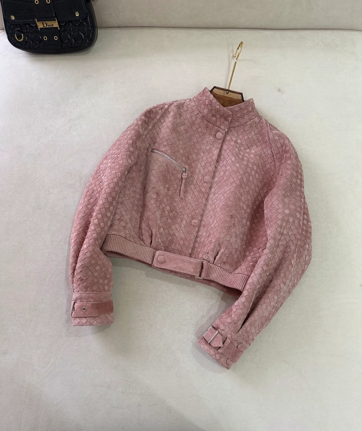 Кожаные Куртки И Дублёнки Женские Bottega Veneta 18208775