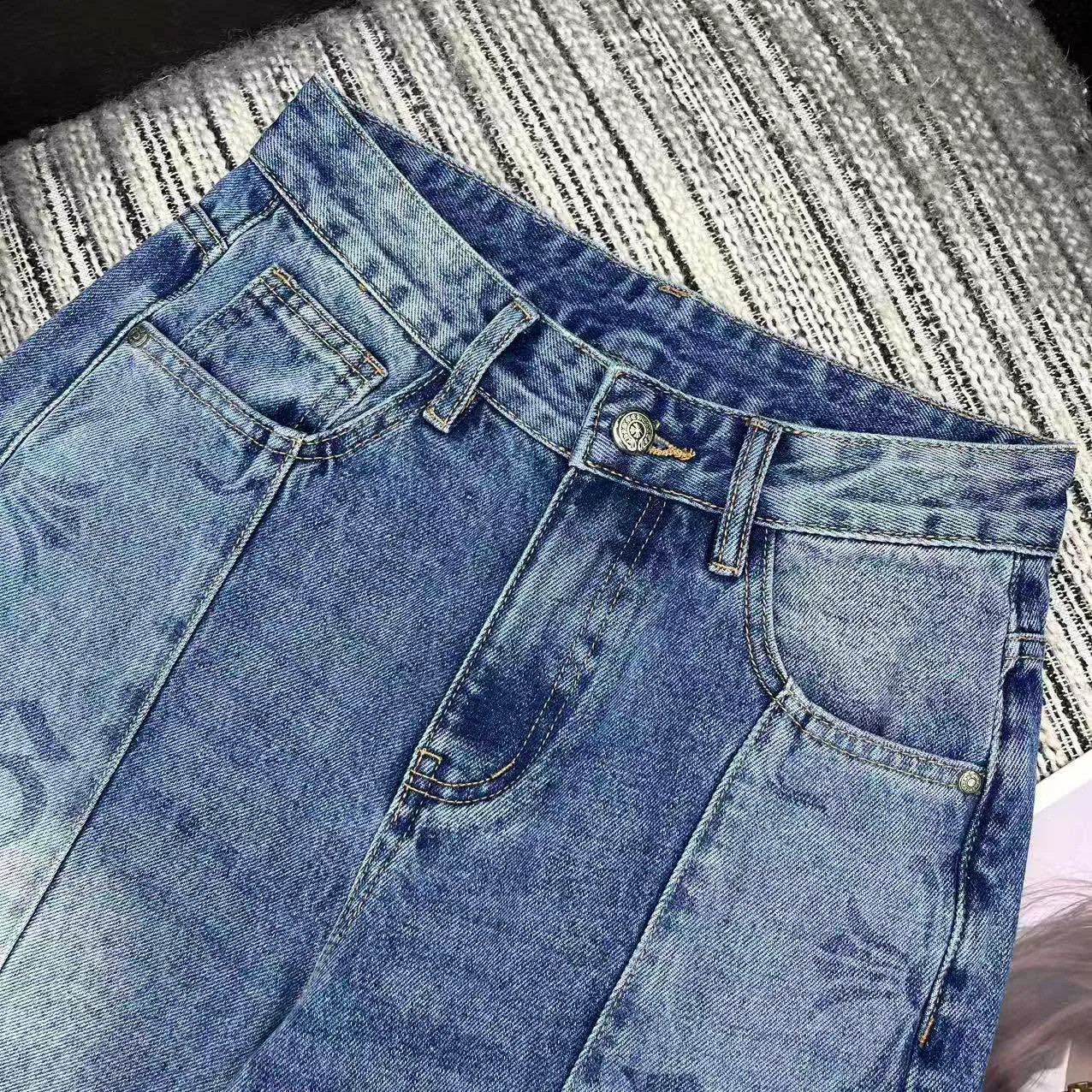 Джинсы Женские Chrome Hearts 11389597