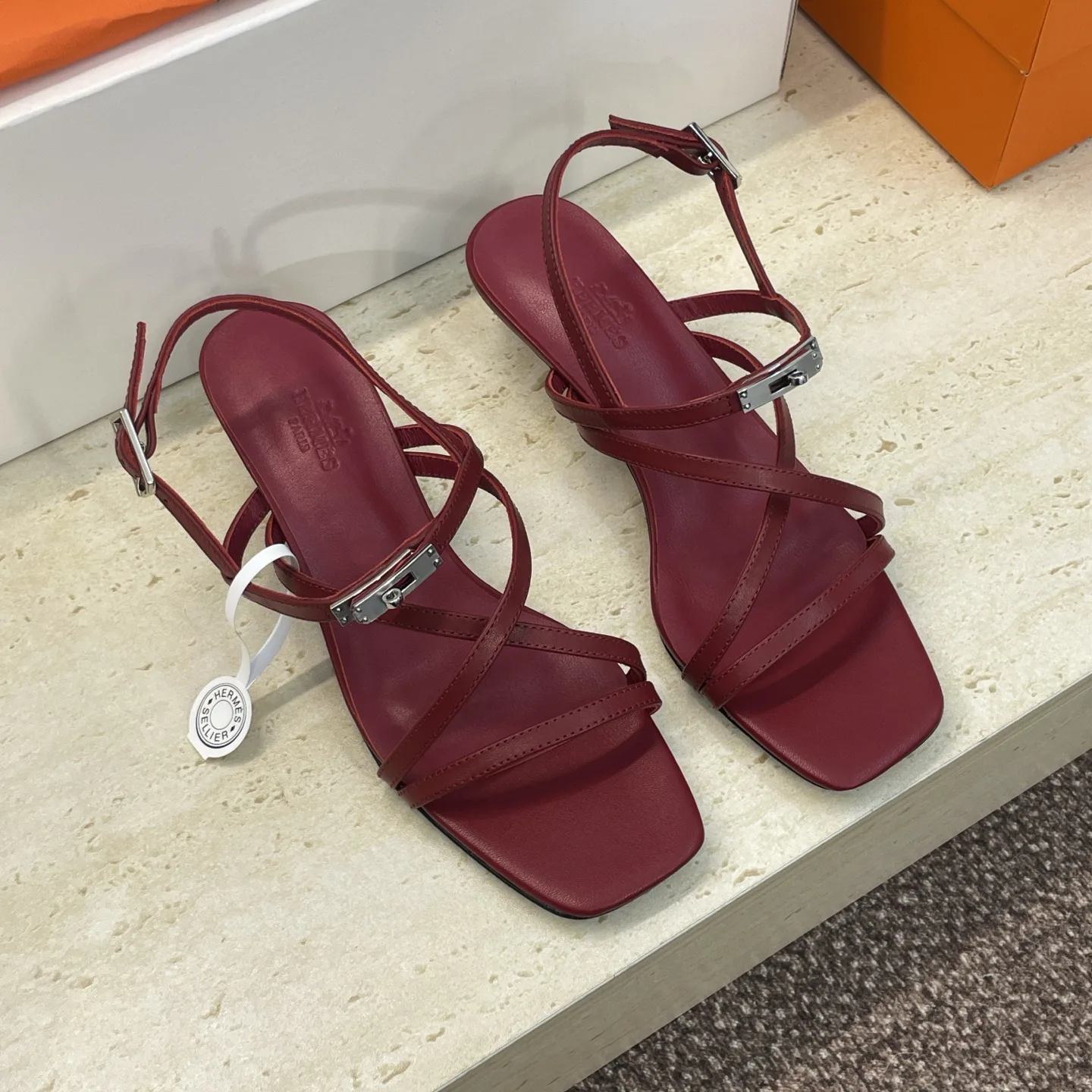Босоножки Женские Hermes 18120793
