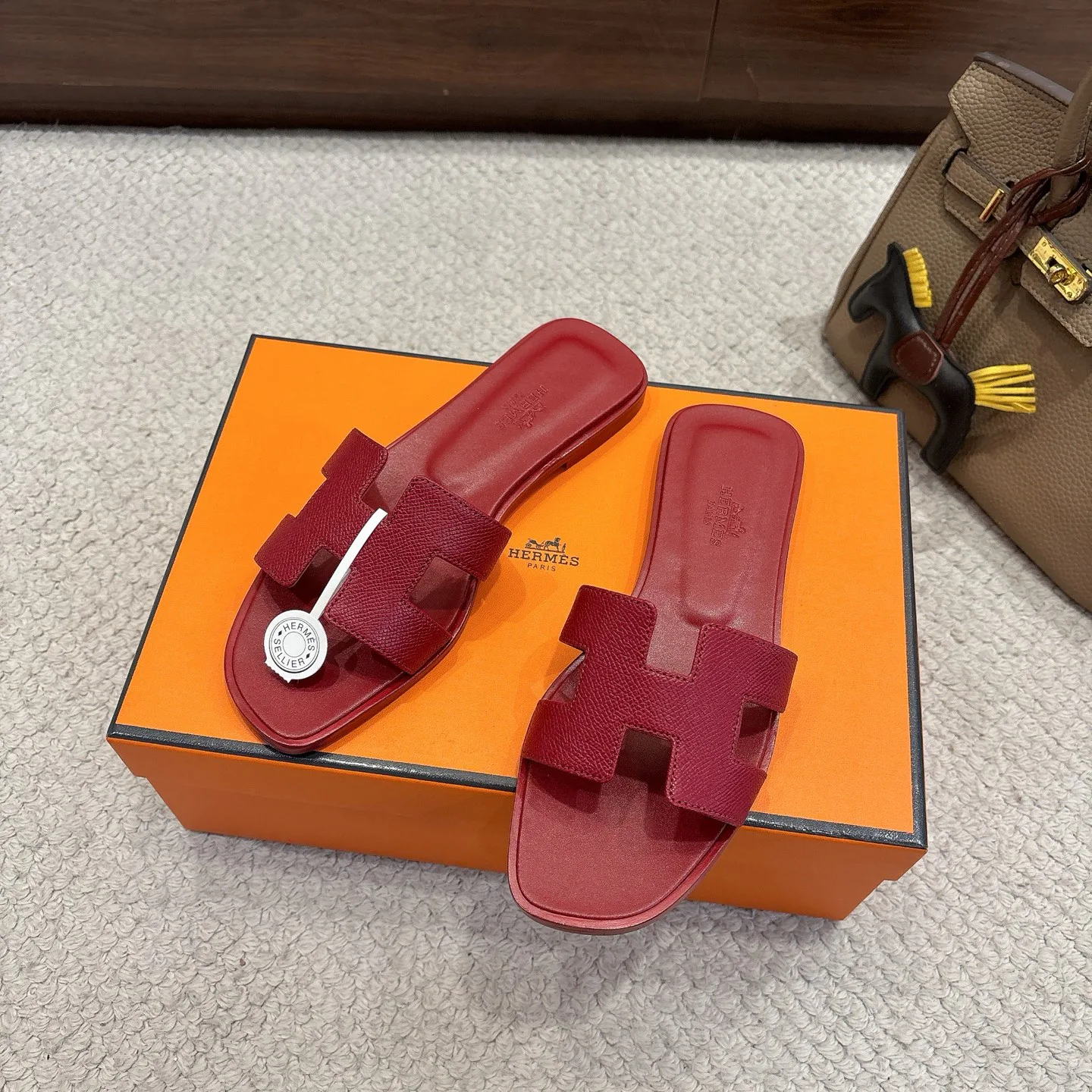 Шлепанцы Женские Hermes 2453840