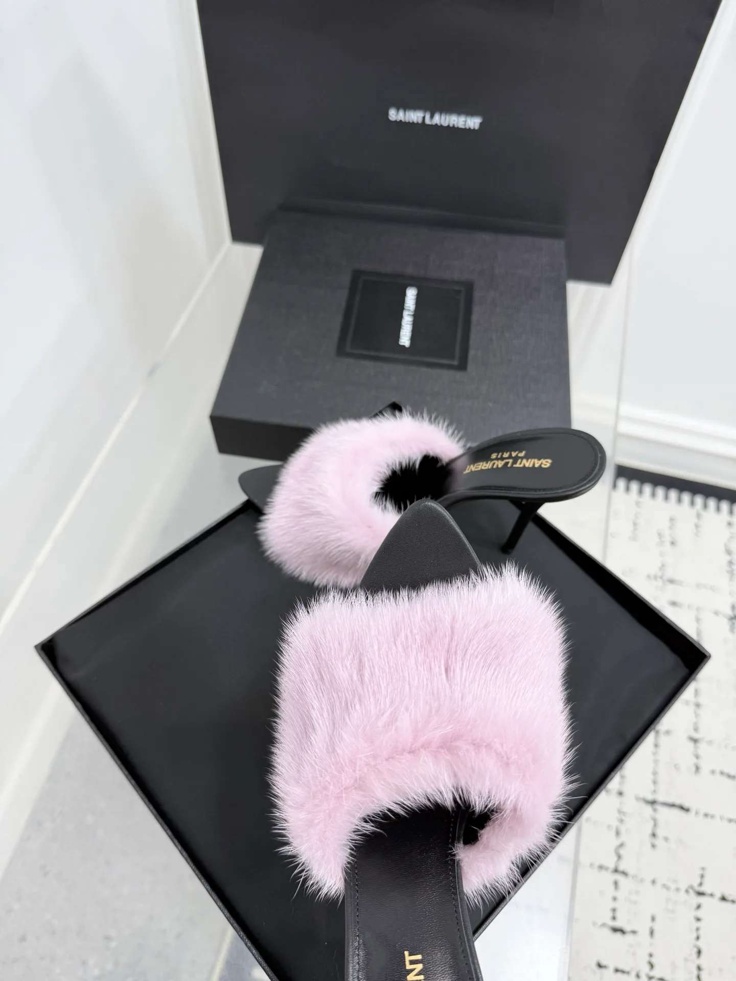 Босоножки Женские Saint Laurent 953925