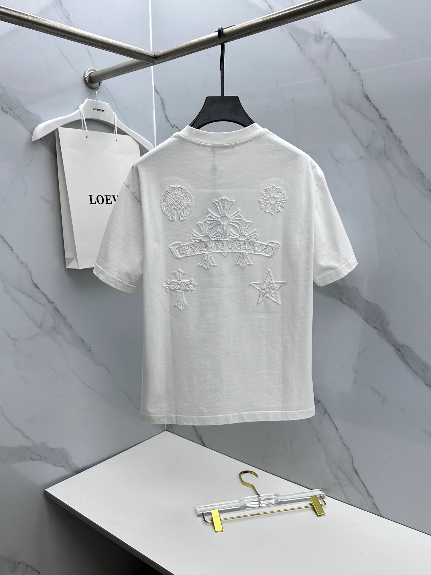 Футболки Женские Chrome Hearts 2237529