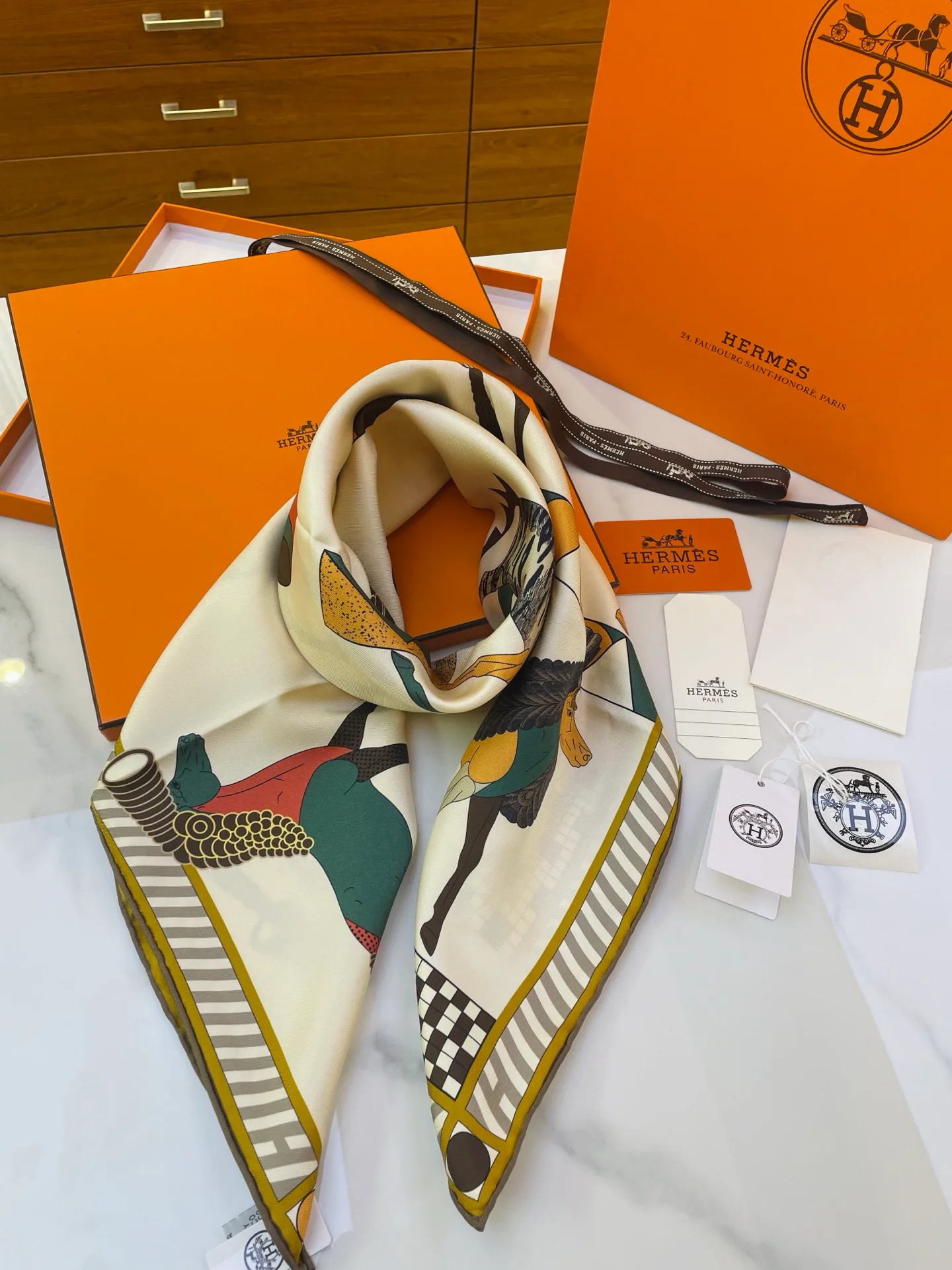 Шарфы Hermes 899677